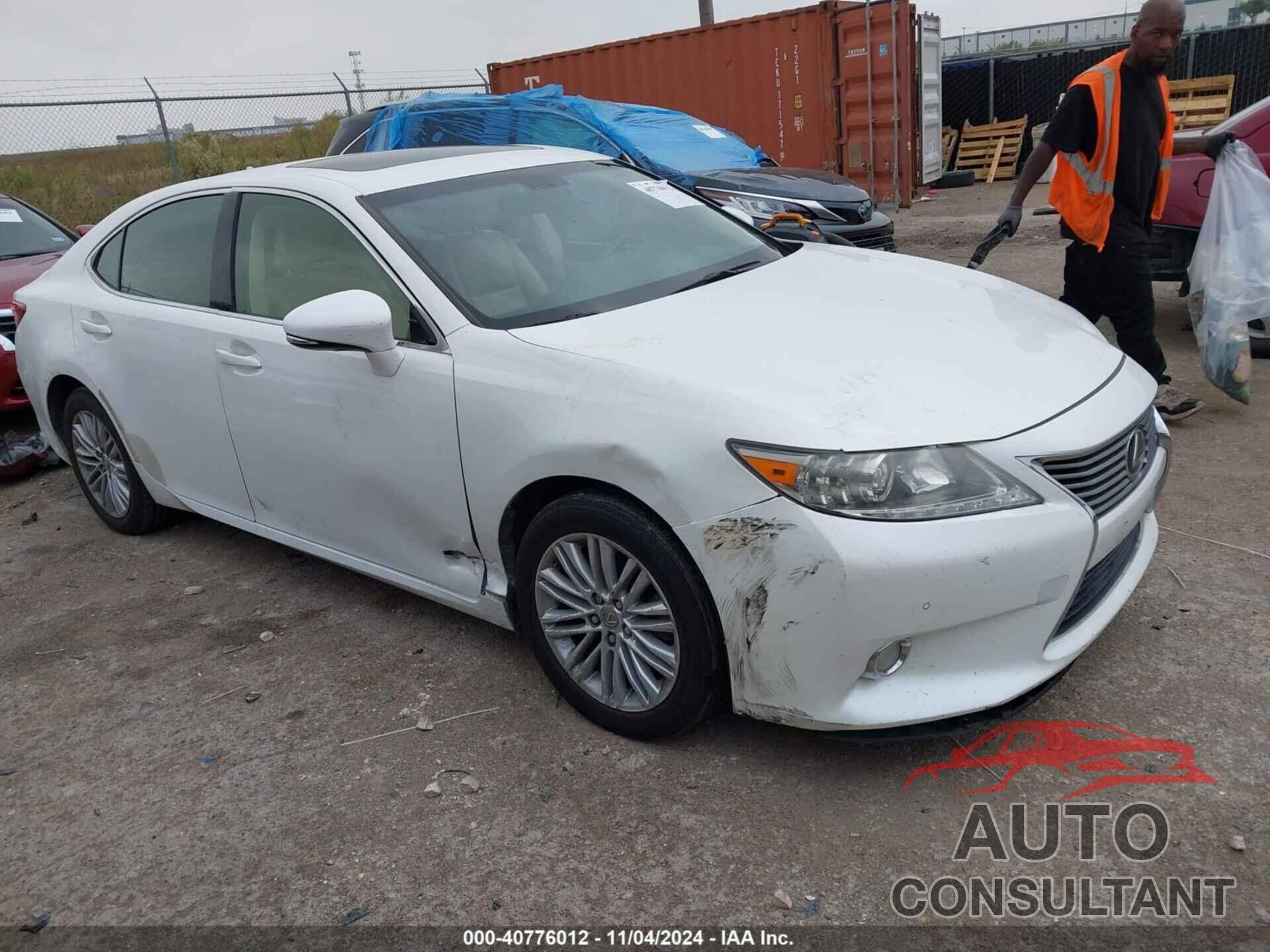 LEXUS ES 350 2013 - JTHBK1GG3D2080740