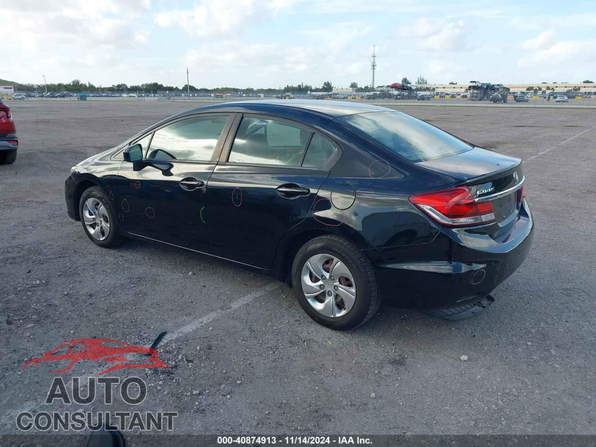 HONDA CIVIC 2015 - 19XFB2F52FE079898