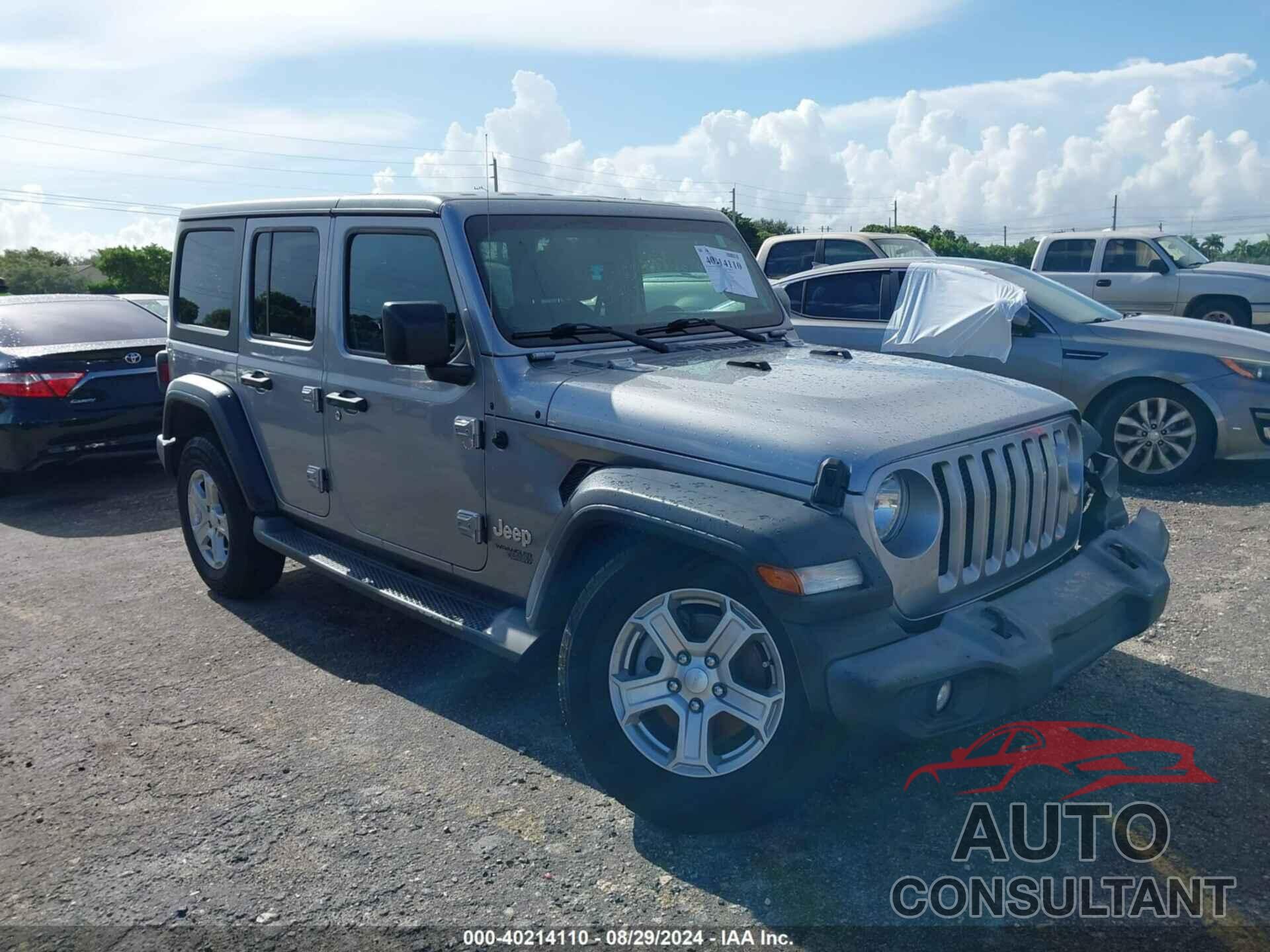 JEEP WRANGLER UNLIMITED 2018 - 1C4HJXDG4JW117076