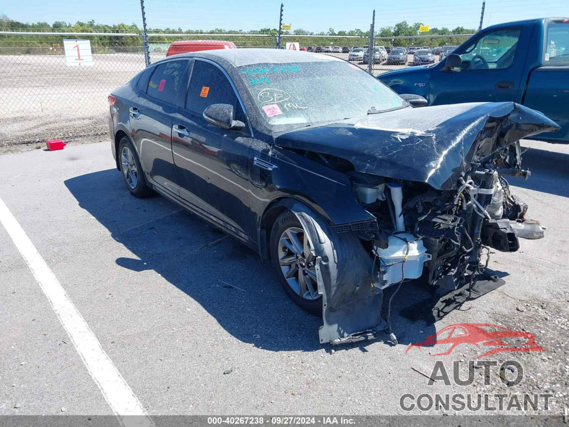 KIA OPTIMA 2019 - 5XXGT4L32KG339153