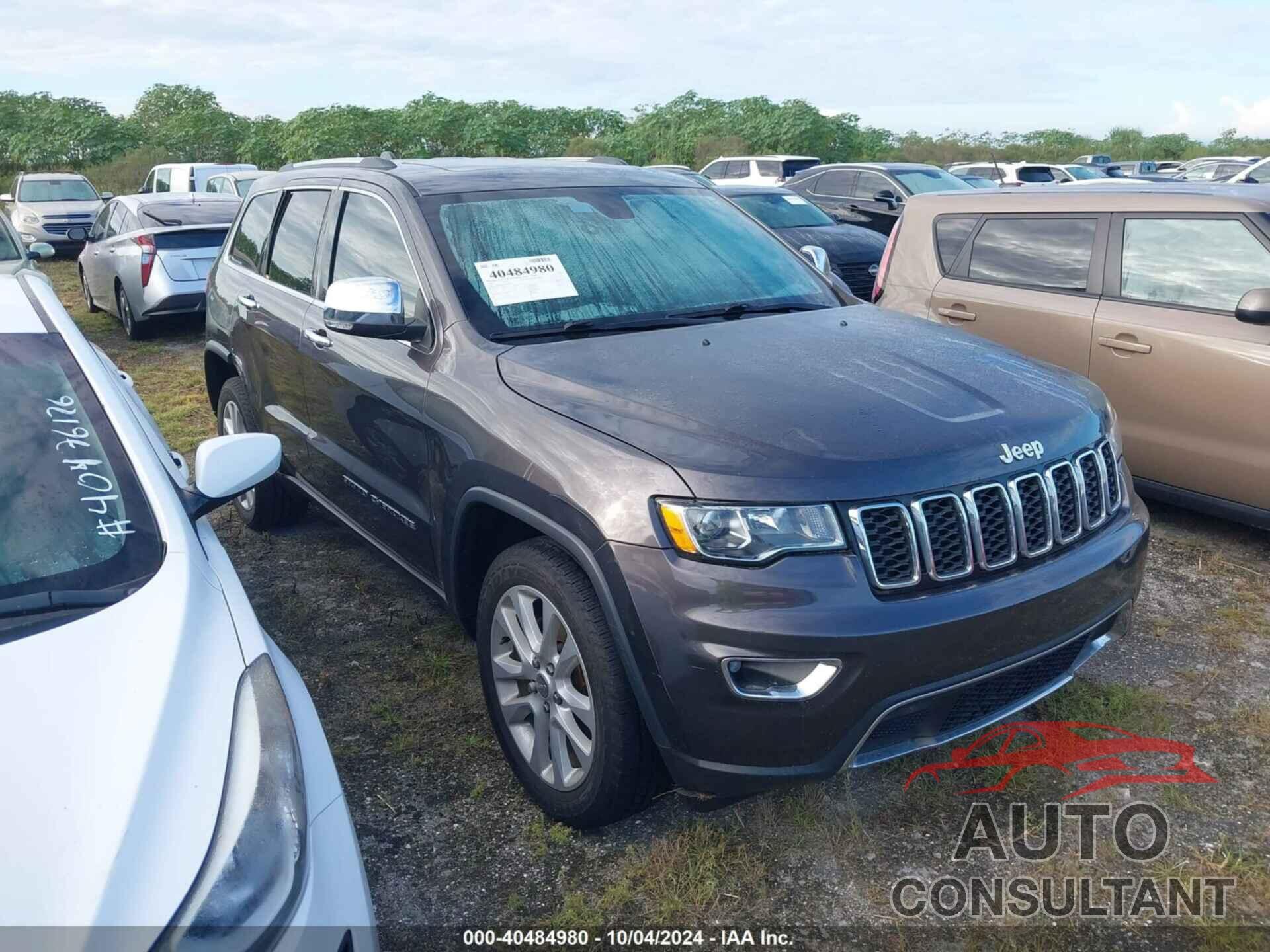 JEEP GRAND CHEROKEE 2017 - 1C4RJEBG6HC614816