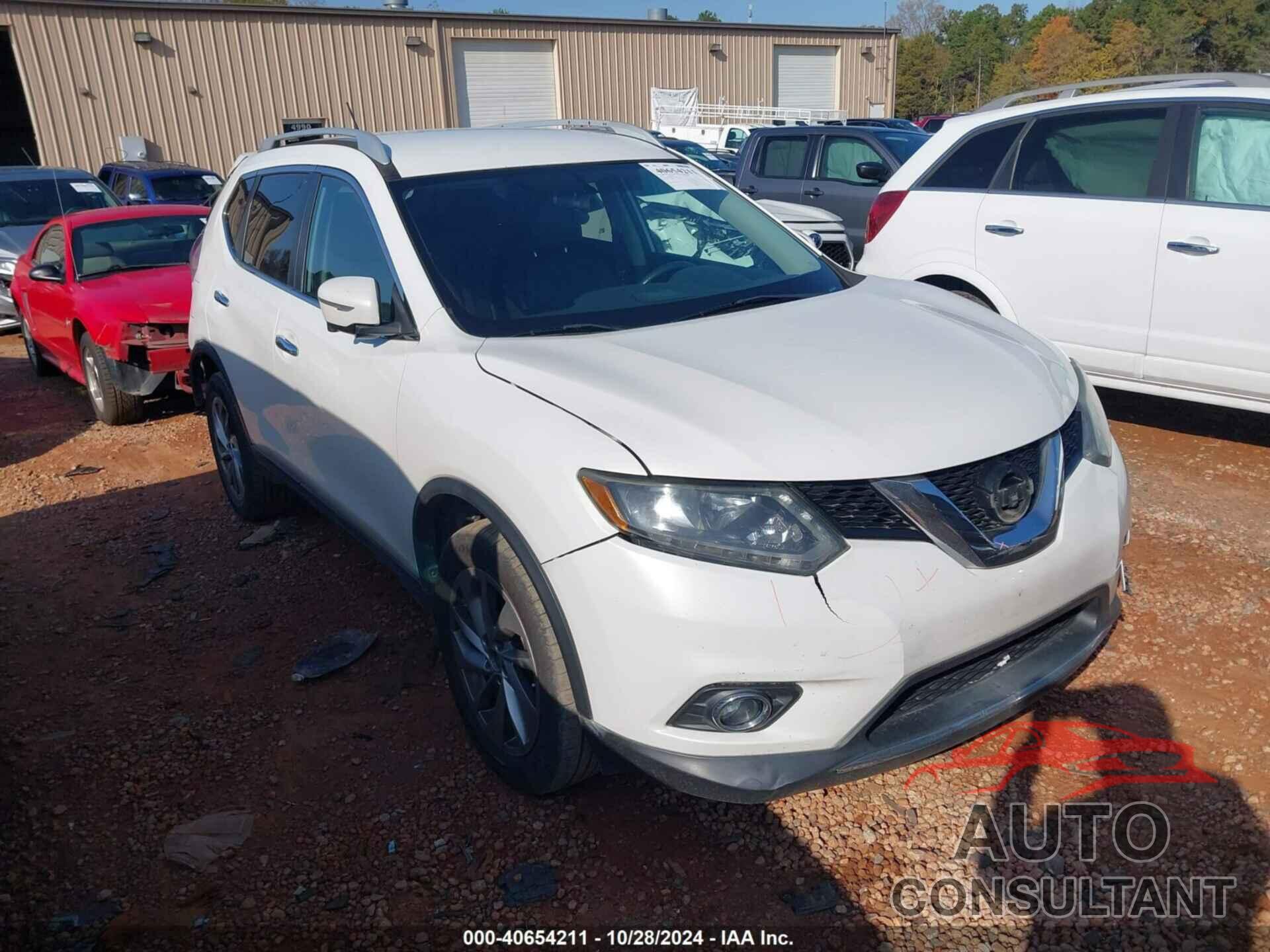 NISSAN ROGUE 2014 - 5N1AT2MVXEC754800