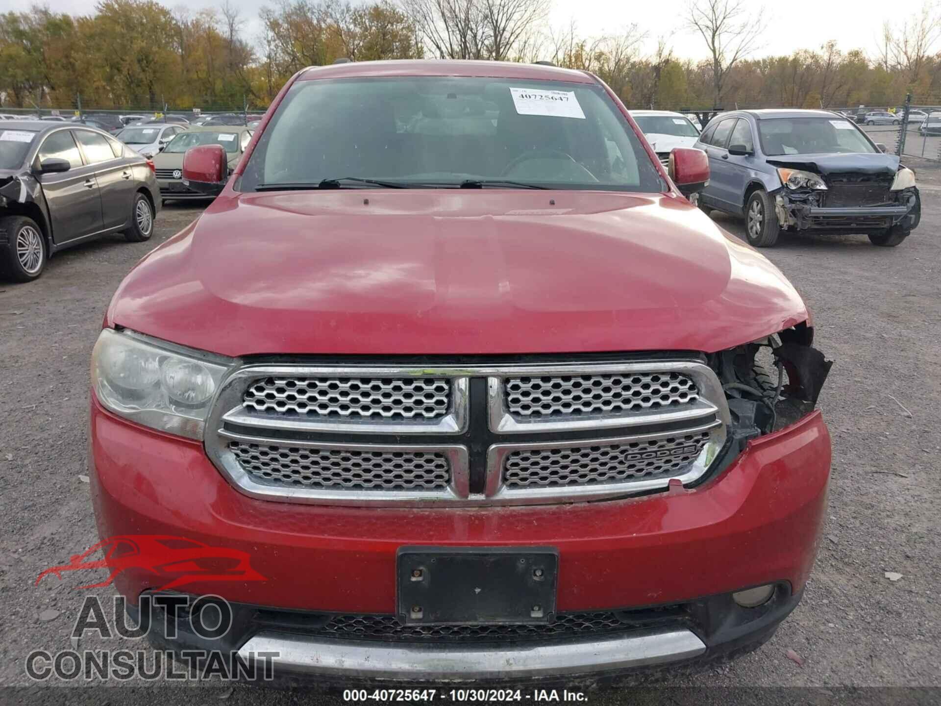 DODGE DURANGO 2011 - 1D4SE4GT2BC638840