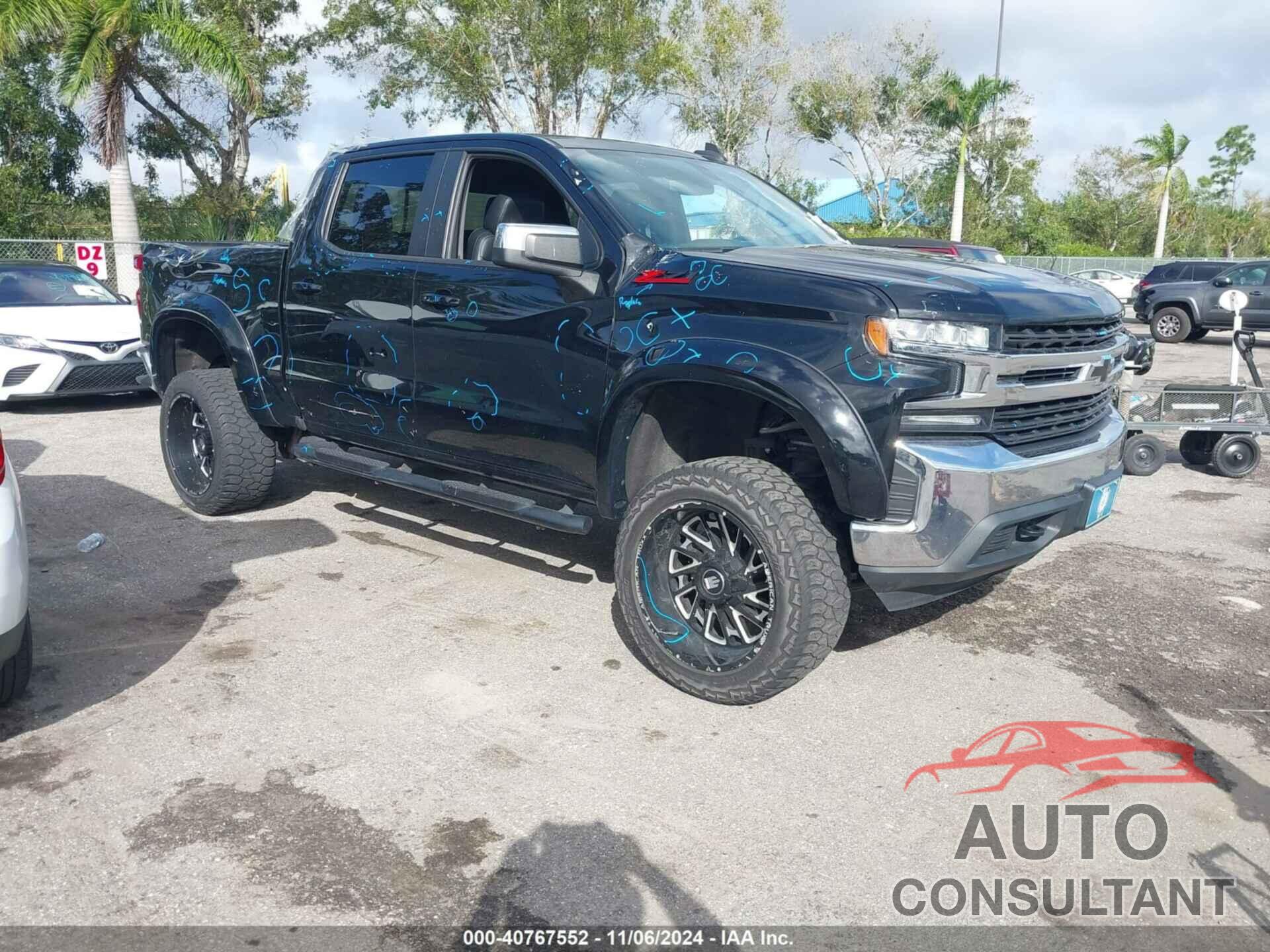 CHEVROLET SILVERADO 1500 2021 - 3GCUYDED5MG200273