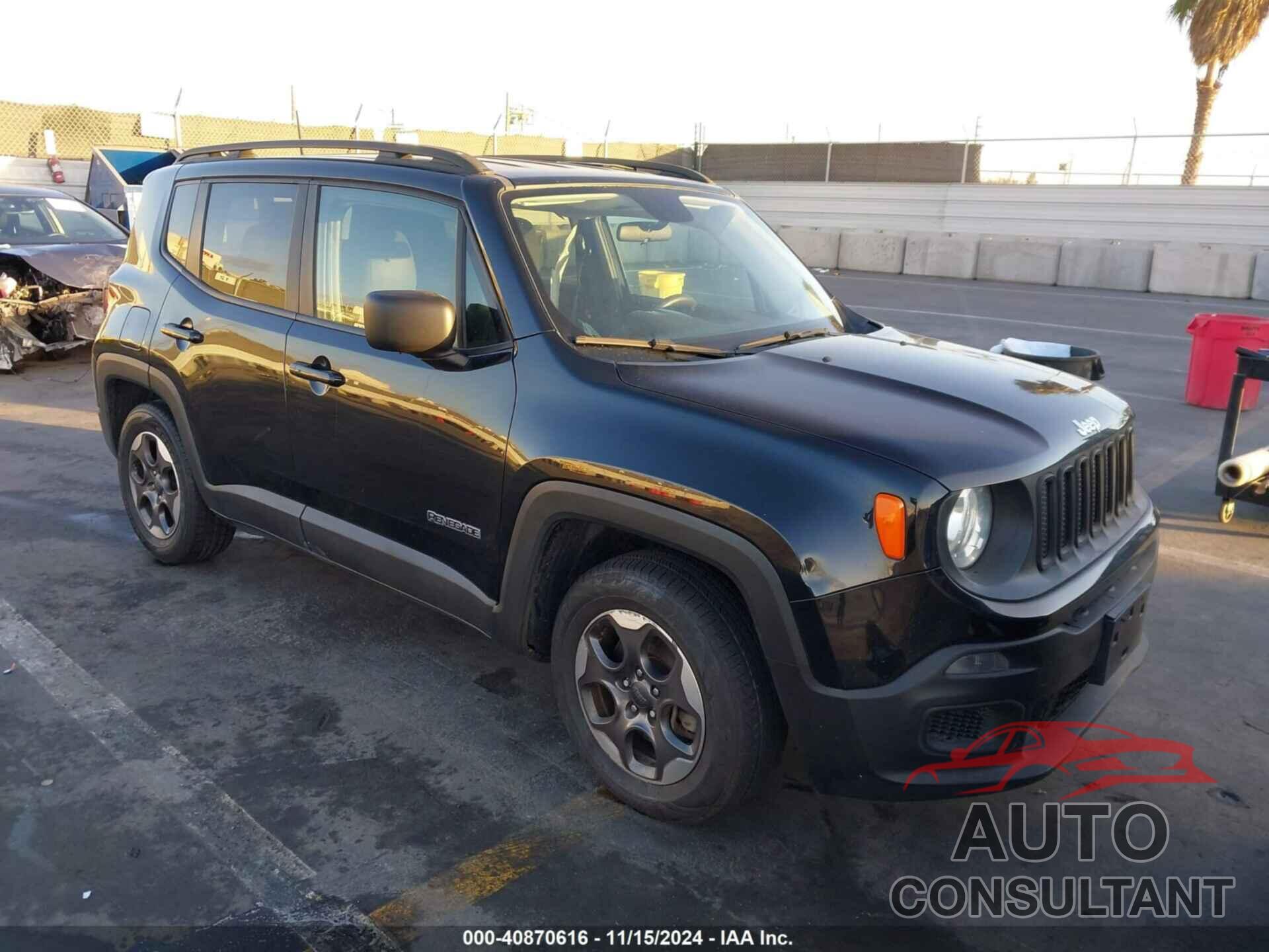 JEEP RENEGADE 2017 - ZACCJAAB7HPE50637