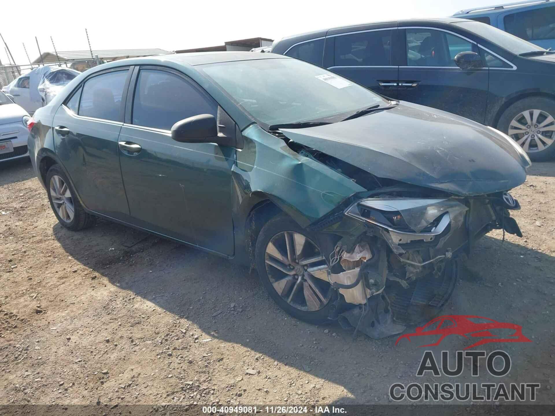 TOYOTA COROLLA 2014 - 5YFBPRHEXEP090120