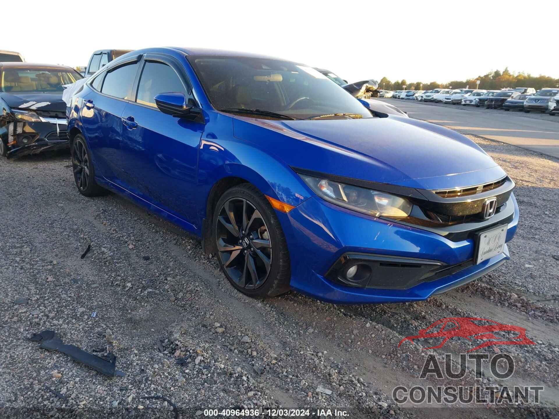 HONDA CIVIC 2019 - 2HGFC2F82KH554232
