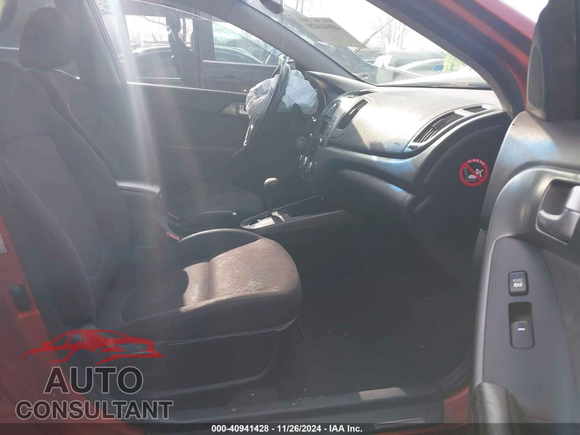 KIA FORTE 2010 - KNAFW4A3XA5144861