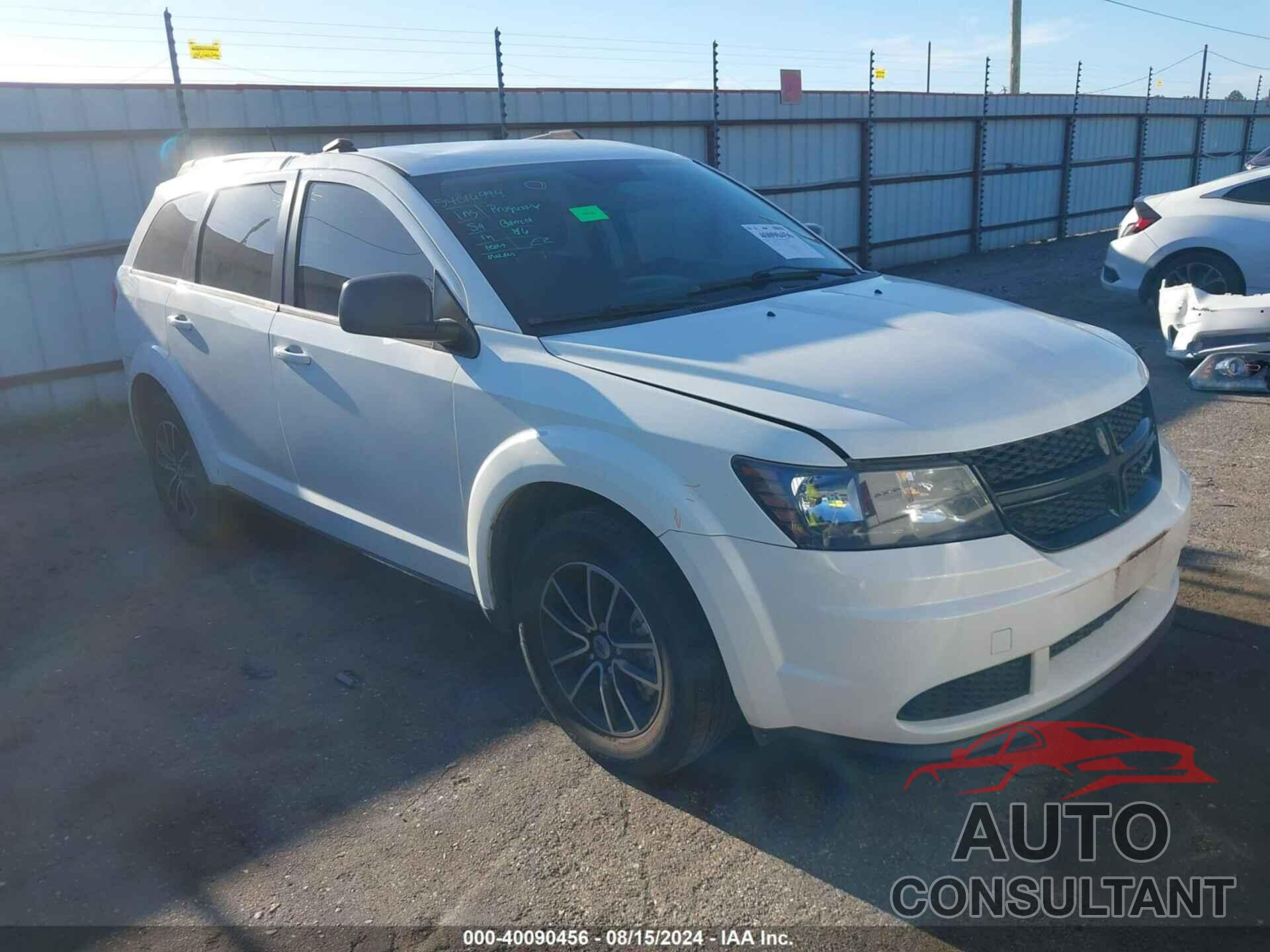 DODGE JOURNEY 2018 - 3C4PDCAB1JT166858