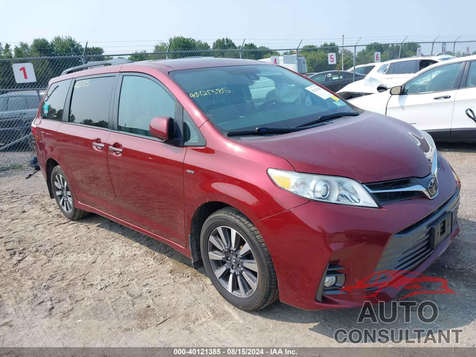 TOYOTA SIENNA 2019 - 5TDDZ3DC4KS221839