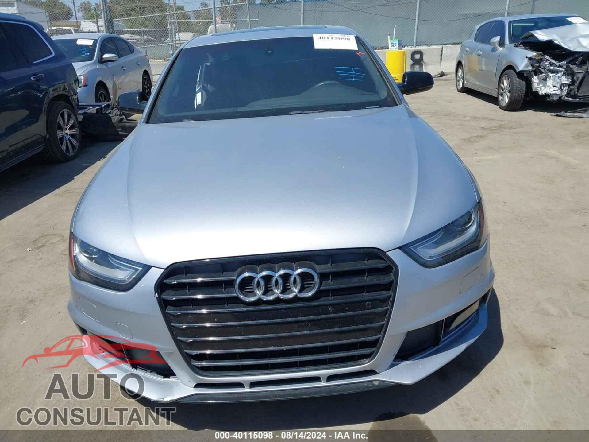 AUDI A4 2016 - WAUFFAFL4GN001064