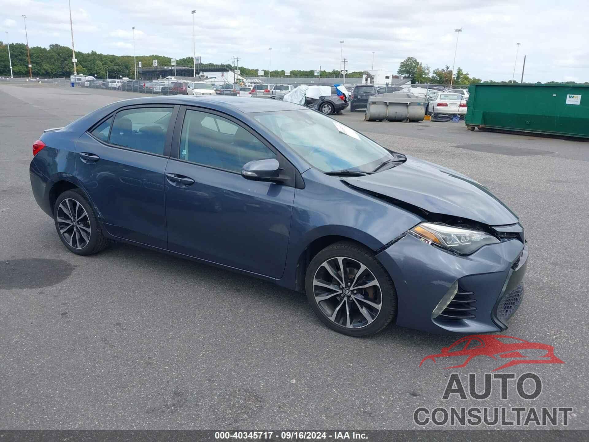 TOYOTA COROLLA 2017 - 5YFBURHE2HP644828