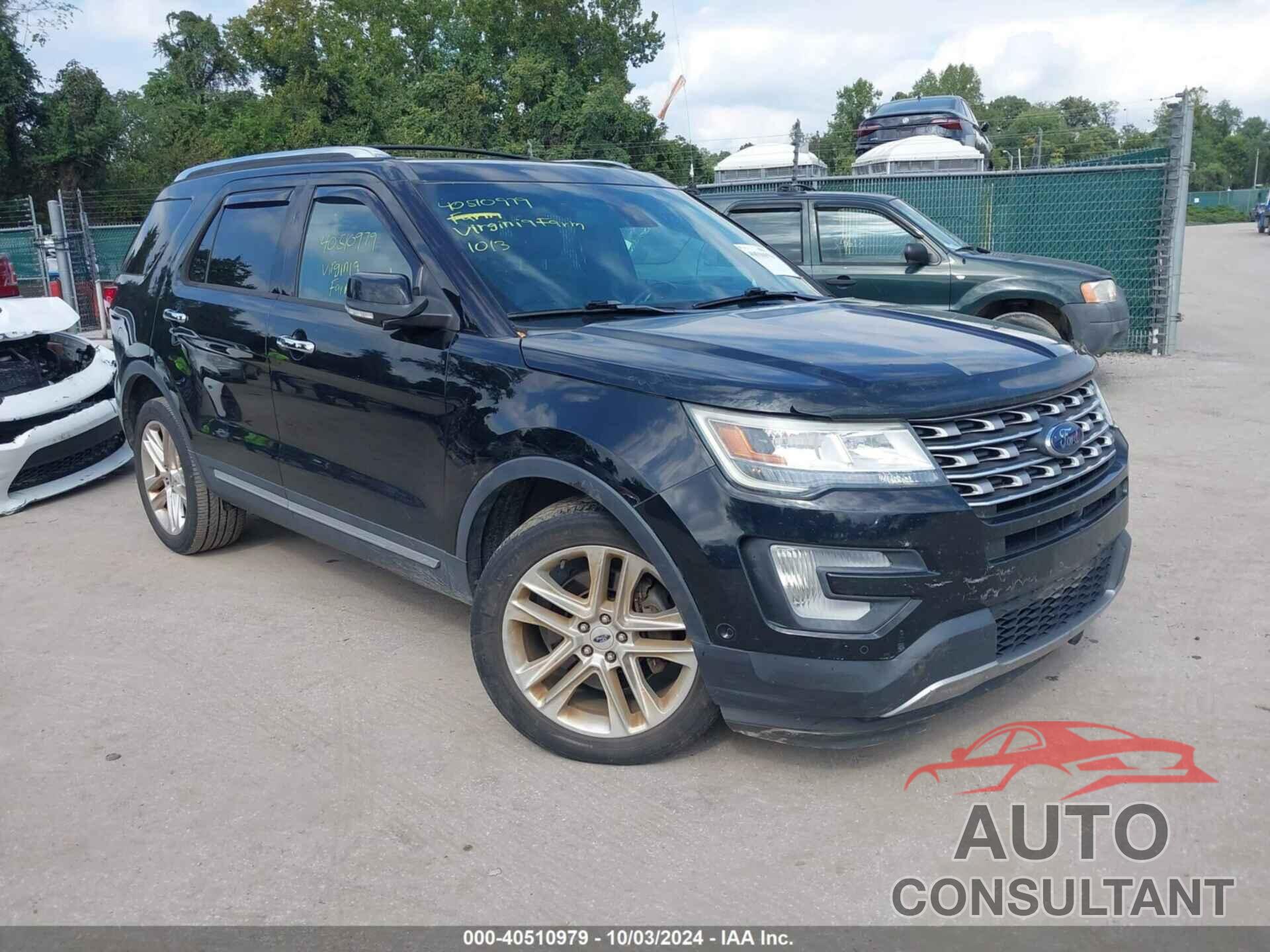 FORD EXPLORER 2016 - 1FM5K7FHXGGC02170