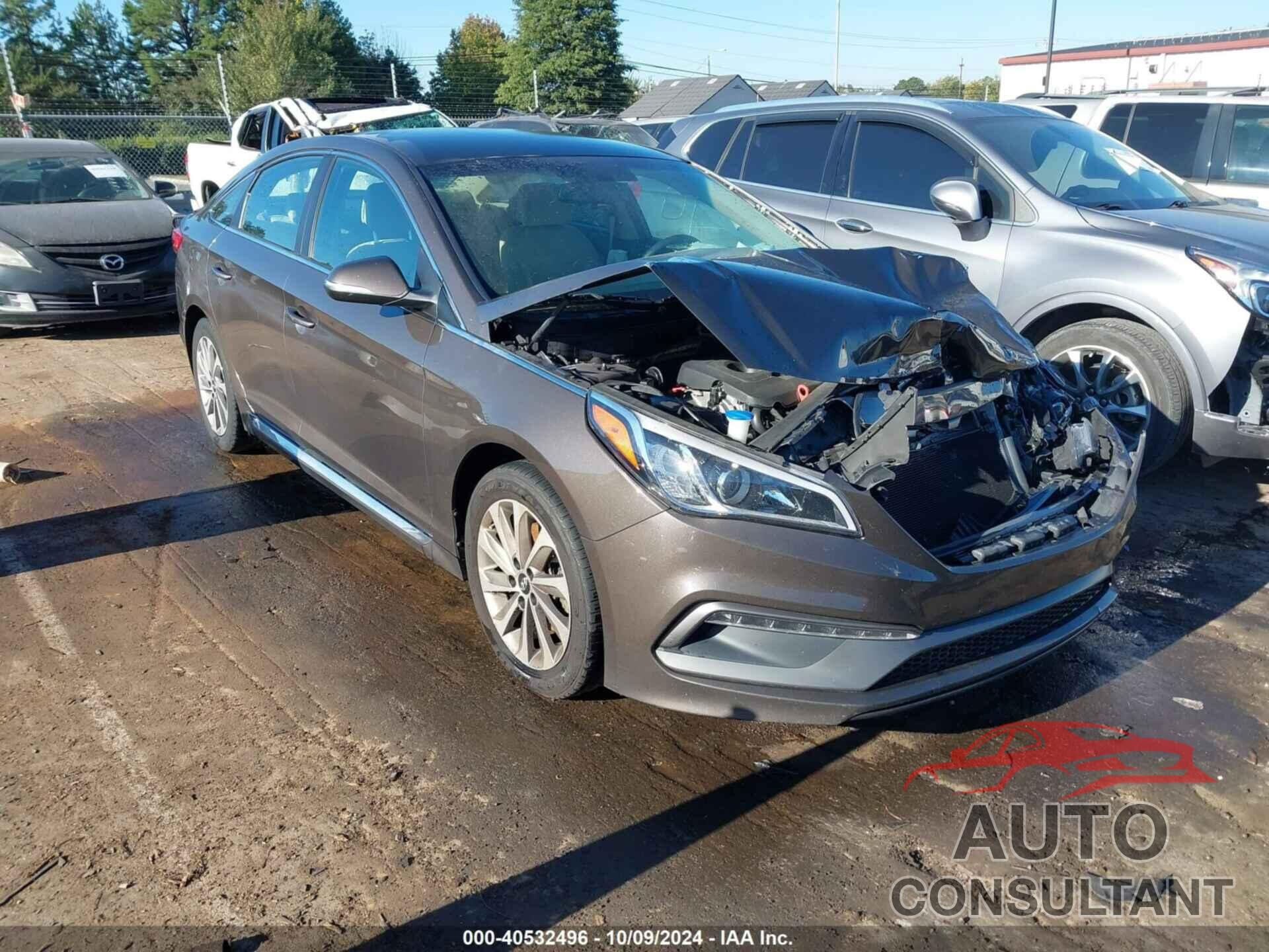HYUNDAI SONATA 2017 - 5NPE34AF8HH502518