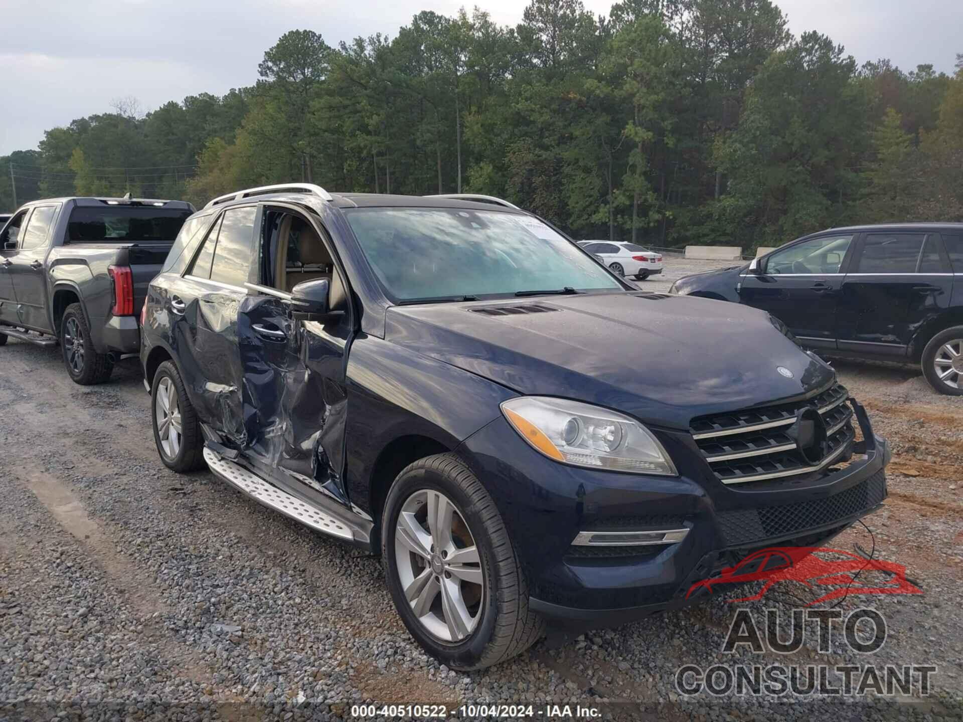 MERCEDES-BENZ ML 350 2014 - 4JGDA5JB6EA325650