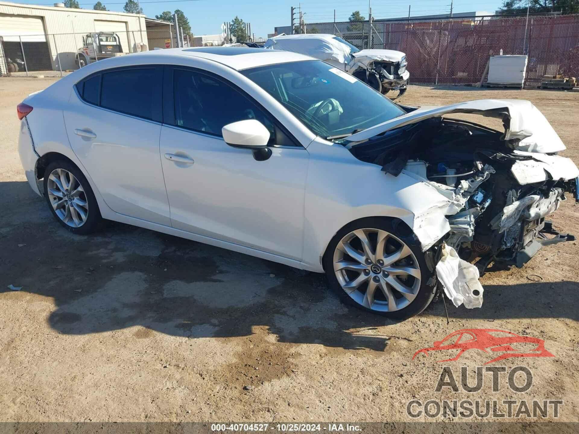 MAZDA MAZDA3 2016 - JM1BM1X34G1310336