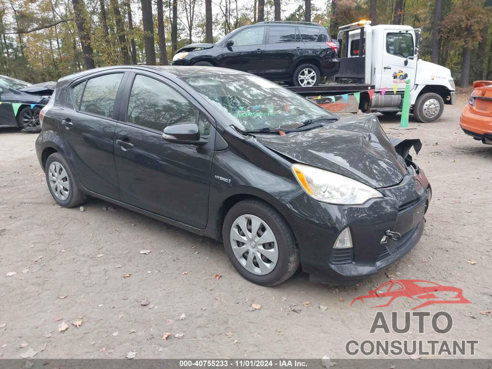 TOYOTA PRIUS C 2013 - JTDKDTB31D1051187
