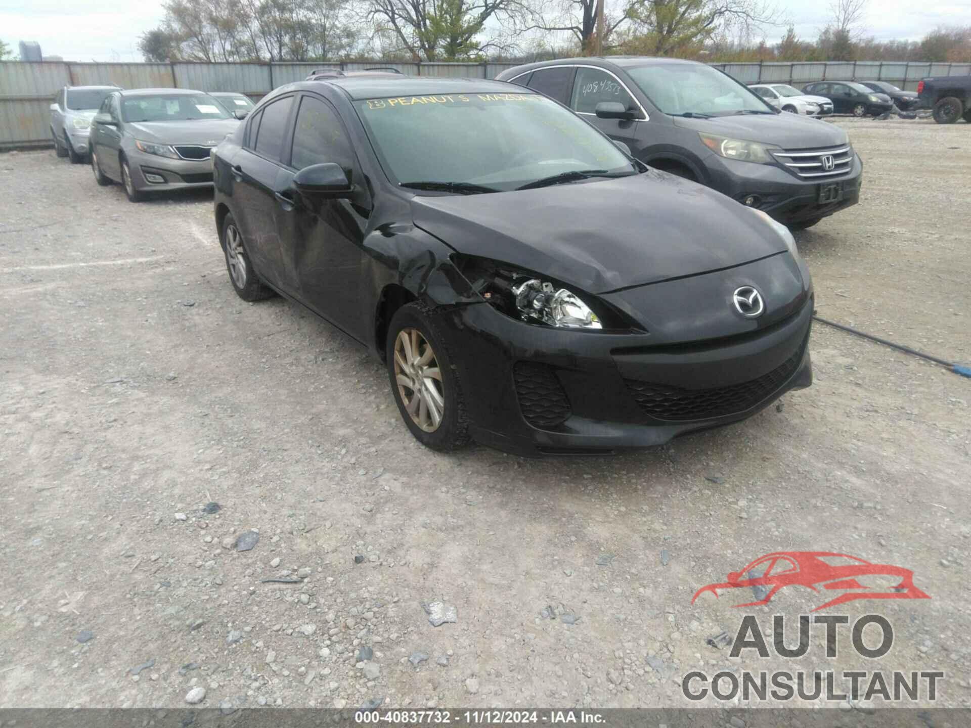 MAZDA MAZDA3 2012 - JM1BL1V76C1635783