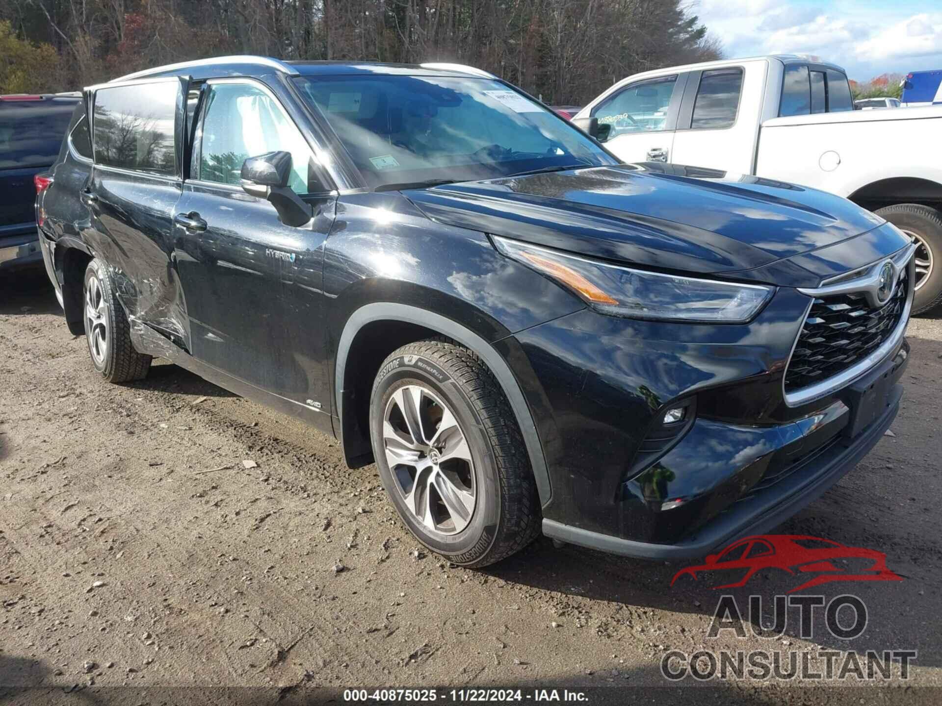 TOYOTA HIGHLANDER 2021 - 5TDGBRCH5MS035618