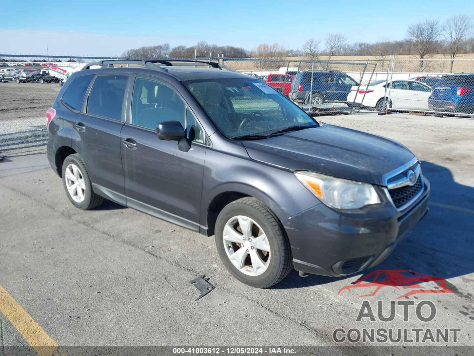 SUBARU FORESTER 2014 - JF2SJAEC6EH547931