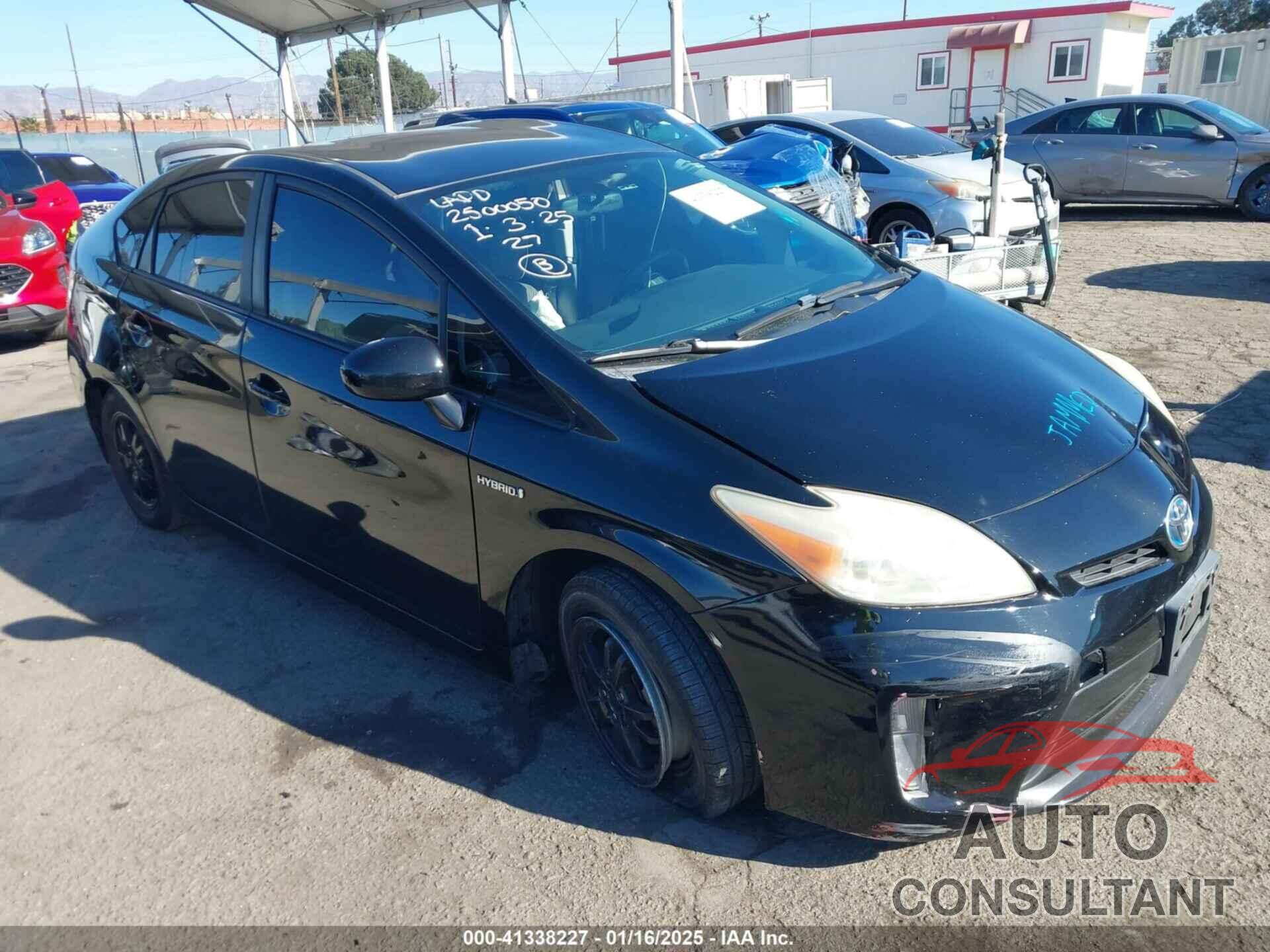 TOYOTA PRIUS 2013 - JTDKN3DU7D5596130