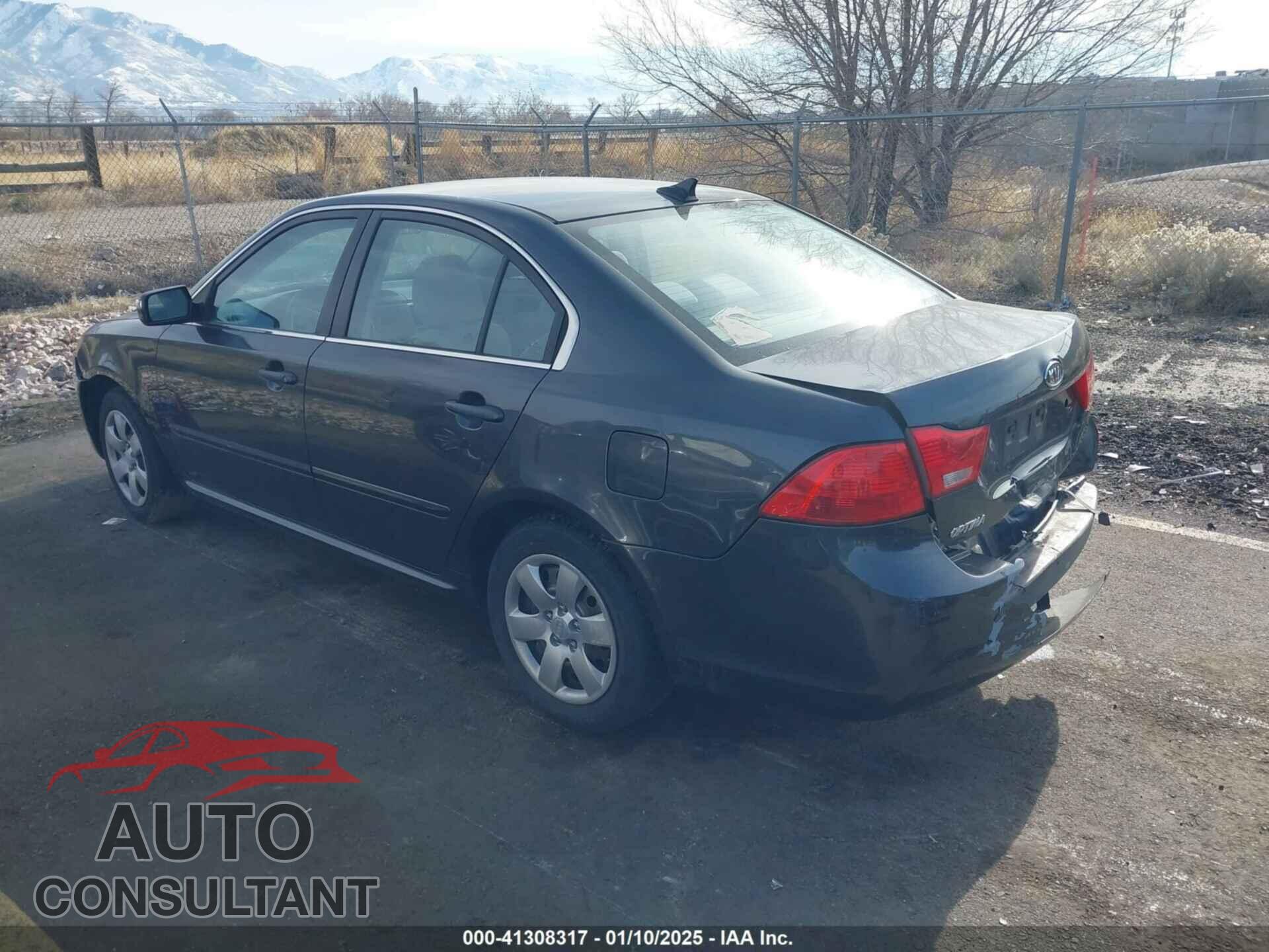 KIA OPTIMA 2010 - KNAGG4A88A5395486