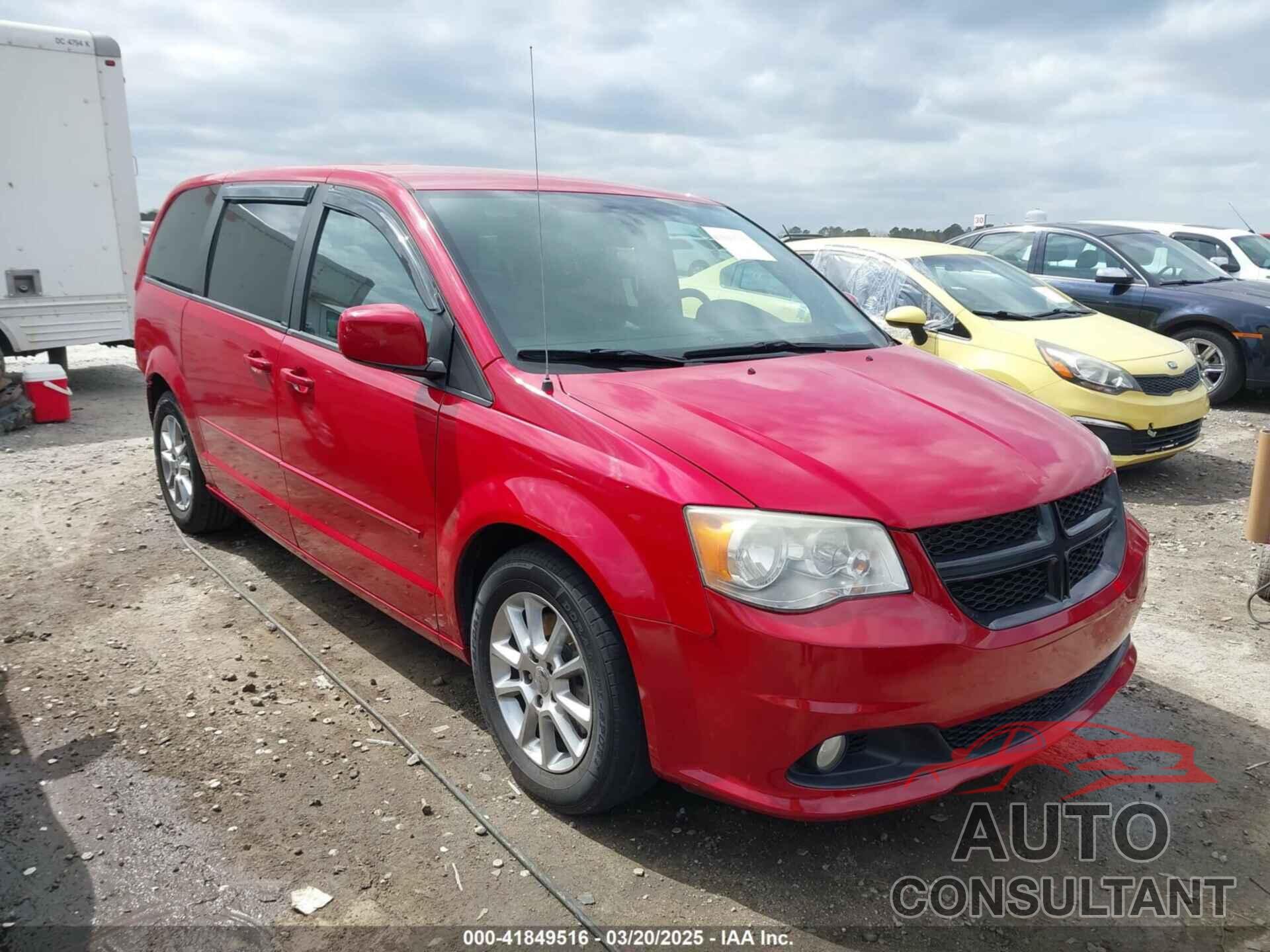 DODGE GRAND CARAVAN 2012 - 2C4RDGEG7CR244426