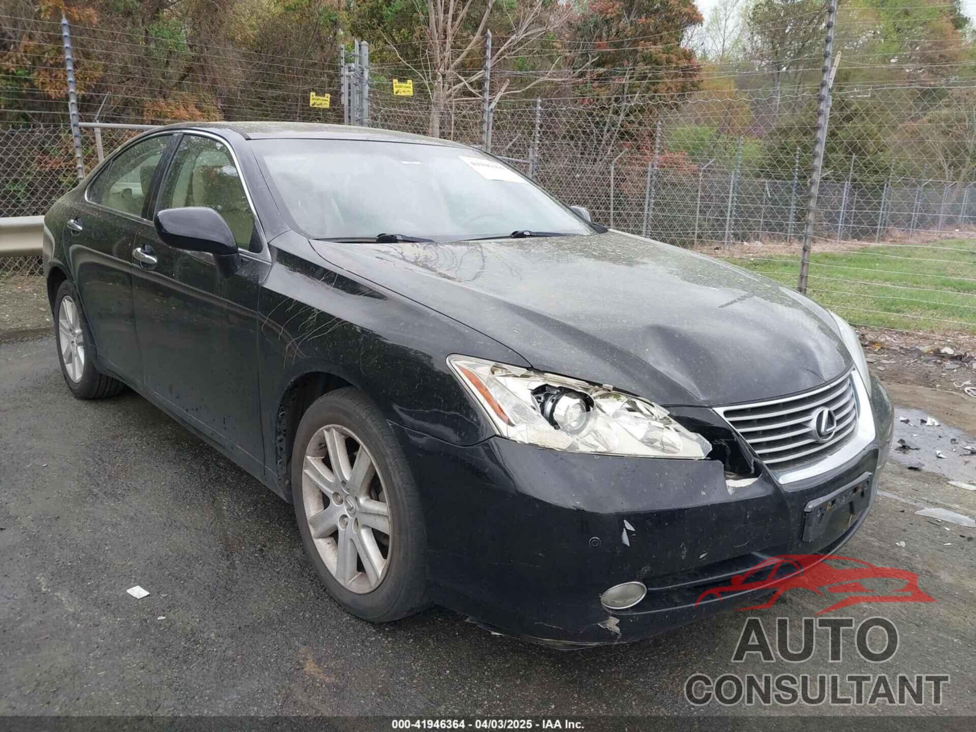 LEXUS ES 350 2009 - JTHBJ46G292290680