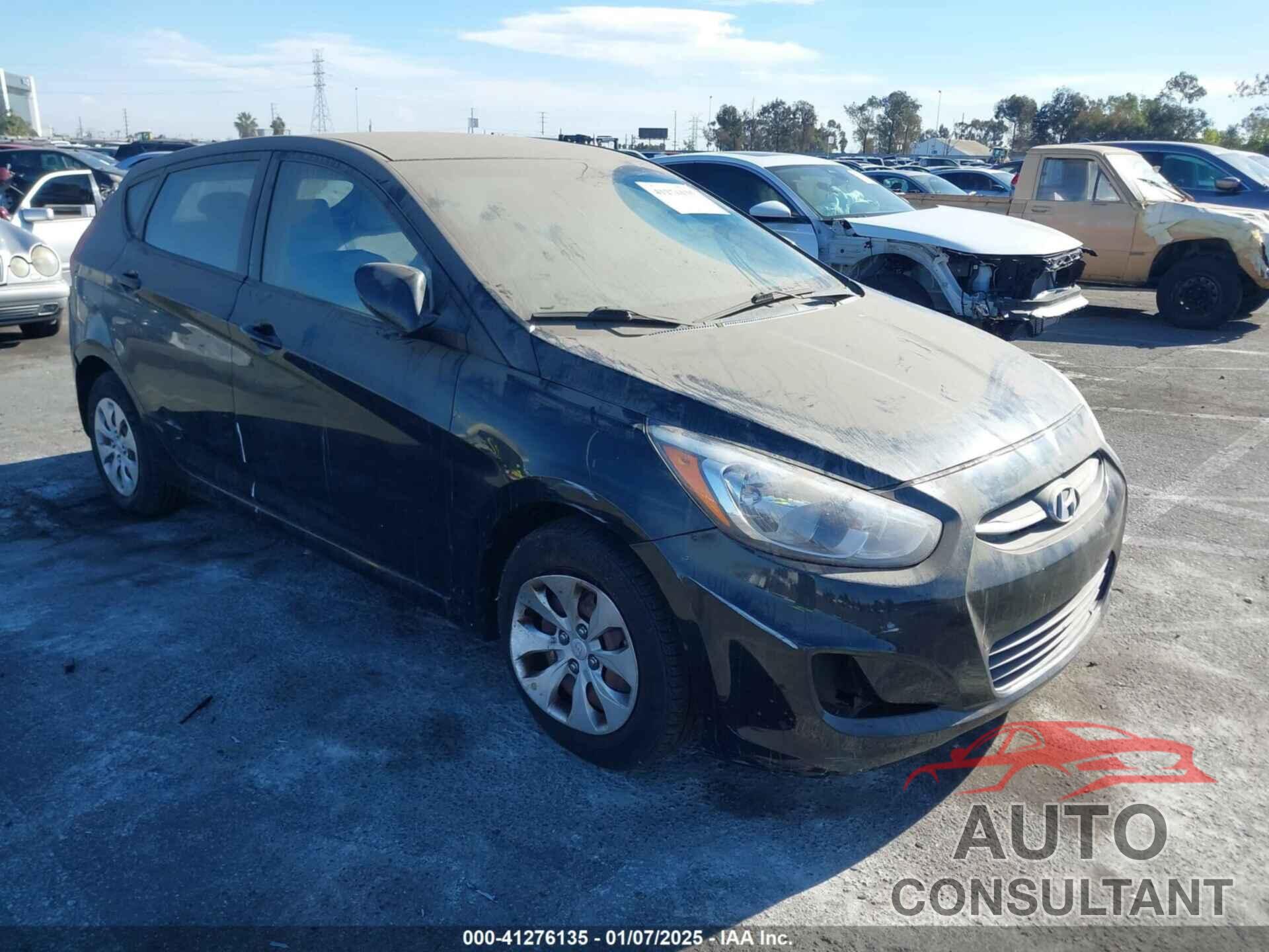 HYUNDAI ACCENT 2017 - KMHCT5AE9HU337214