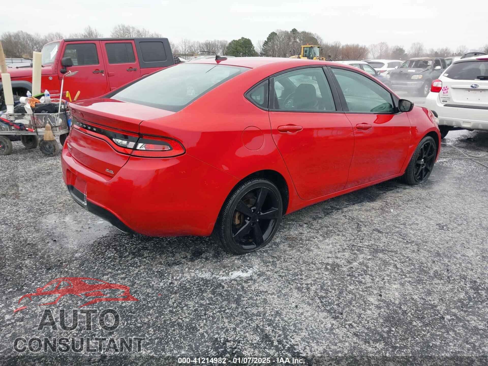 DODGE DART 2014 - 1C3CDFBB1ED786785