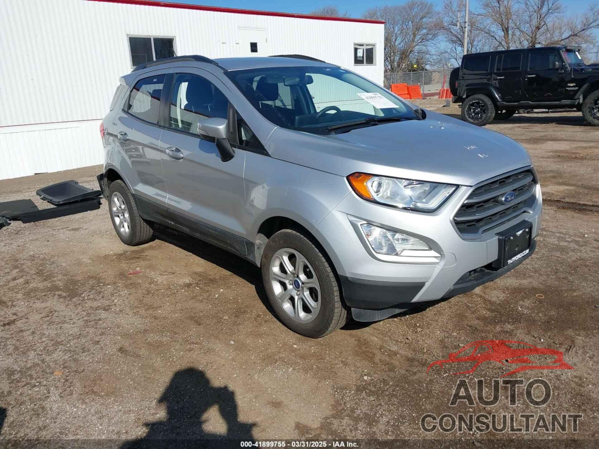 FORD ECOSPORT 2022 - MAJ6S3GL3NC458892