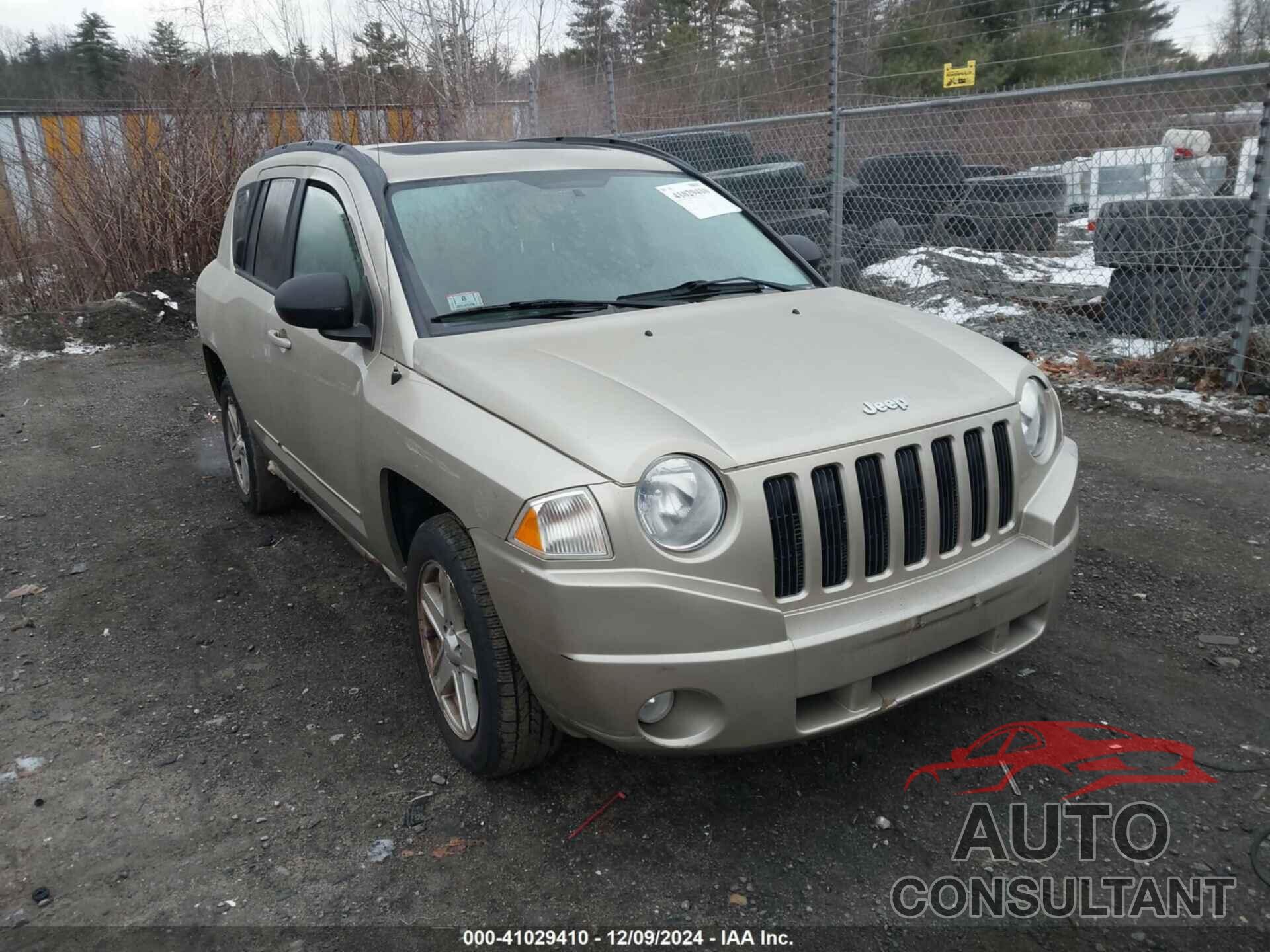 JEEP COMPASS 2010 - 1J4NF4FB0AD505836