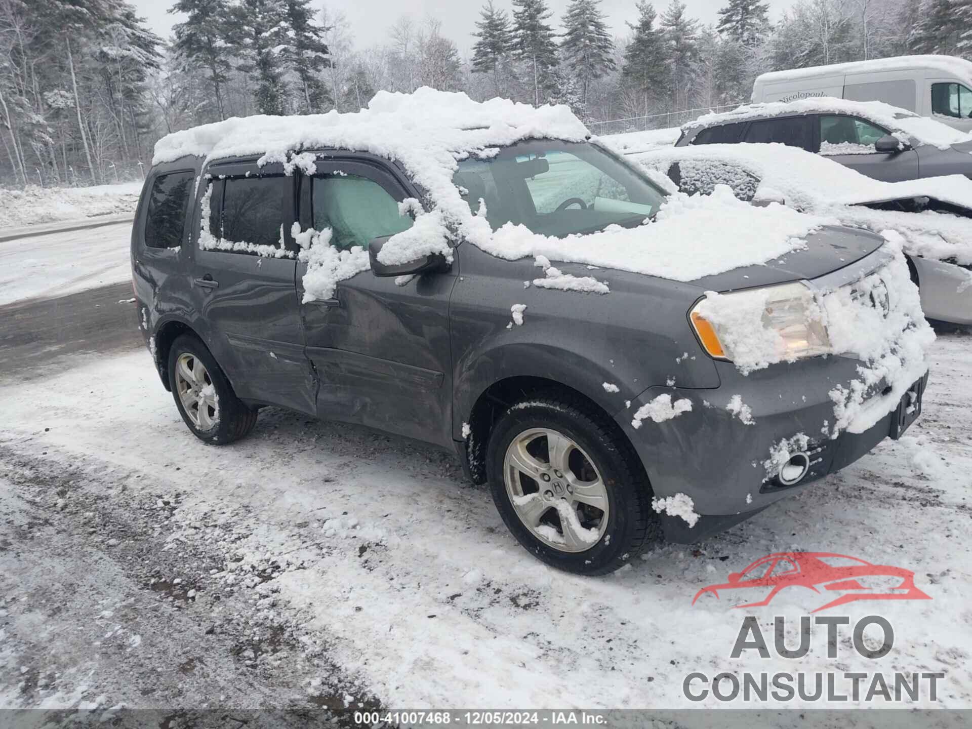 HONDA PILOT 2012 - 5FNYF4H57CB078290