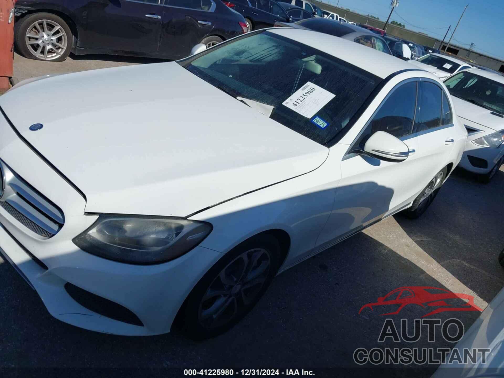 MERCEDES-BENZ C 300 2016 - 55SWF4JB0GU161832