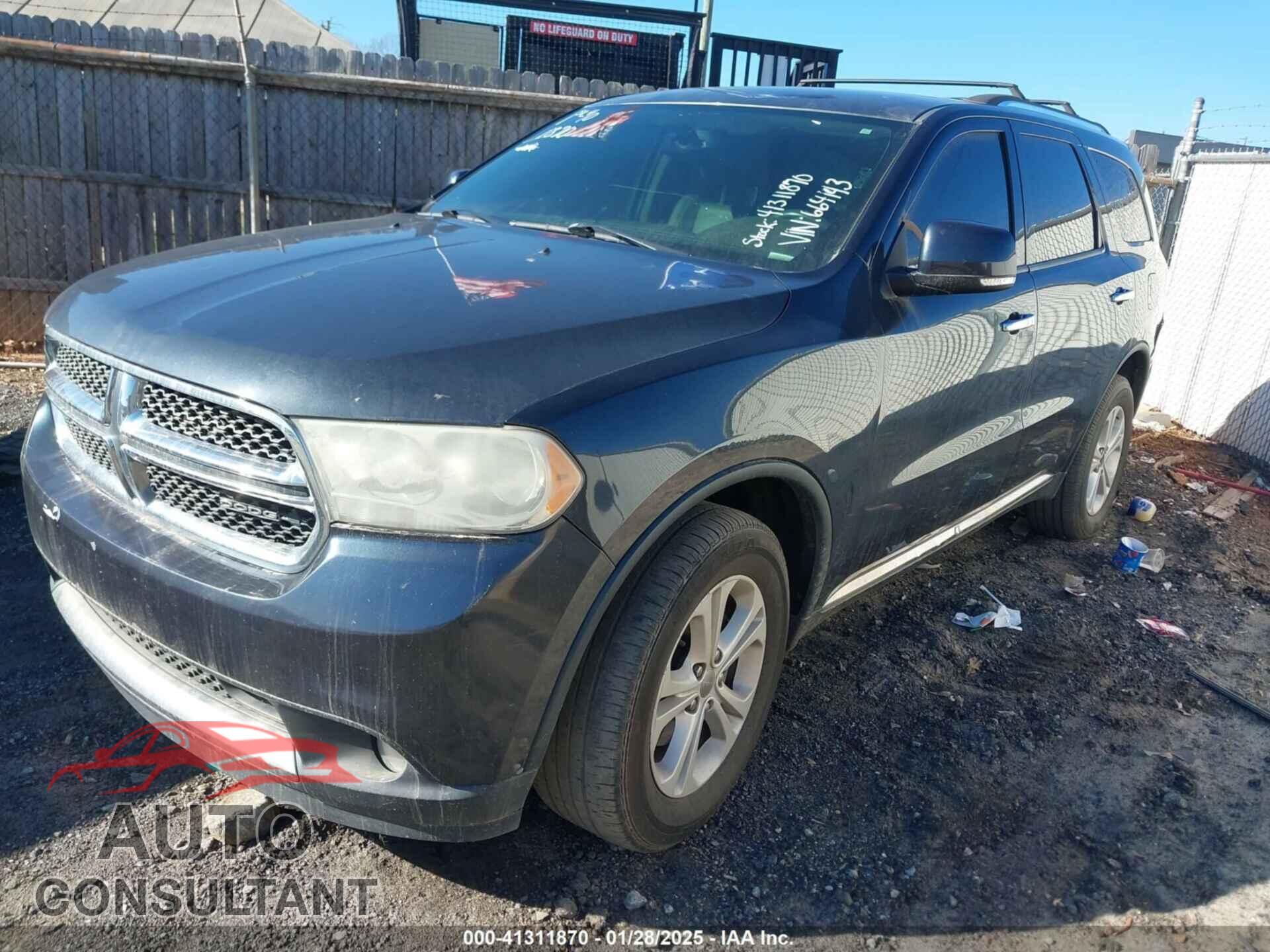 DODGE DURANGO 2013 - 1C4RDHDG0DC664143