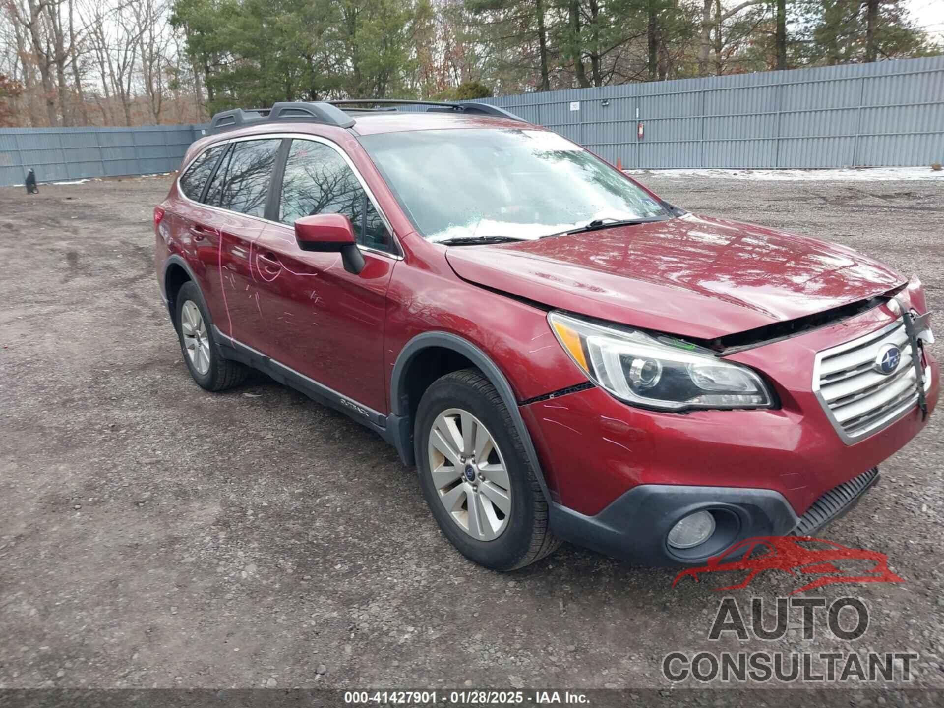 SUBARU OUTBACK 2017 - 4S4BSADC9H3360886