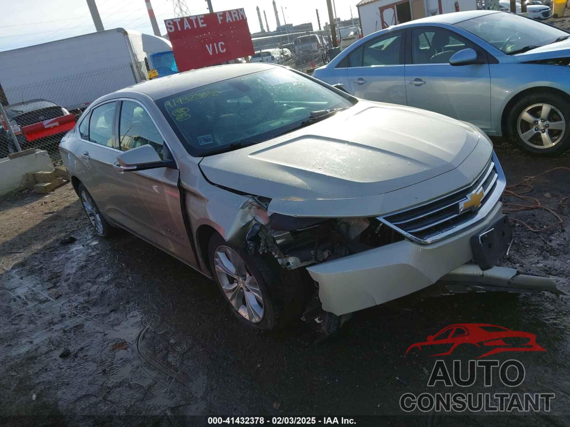 CHEVROLET IMPALA 2014 - 2G1125S34E9105469