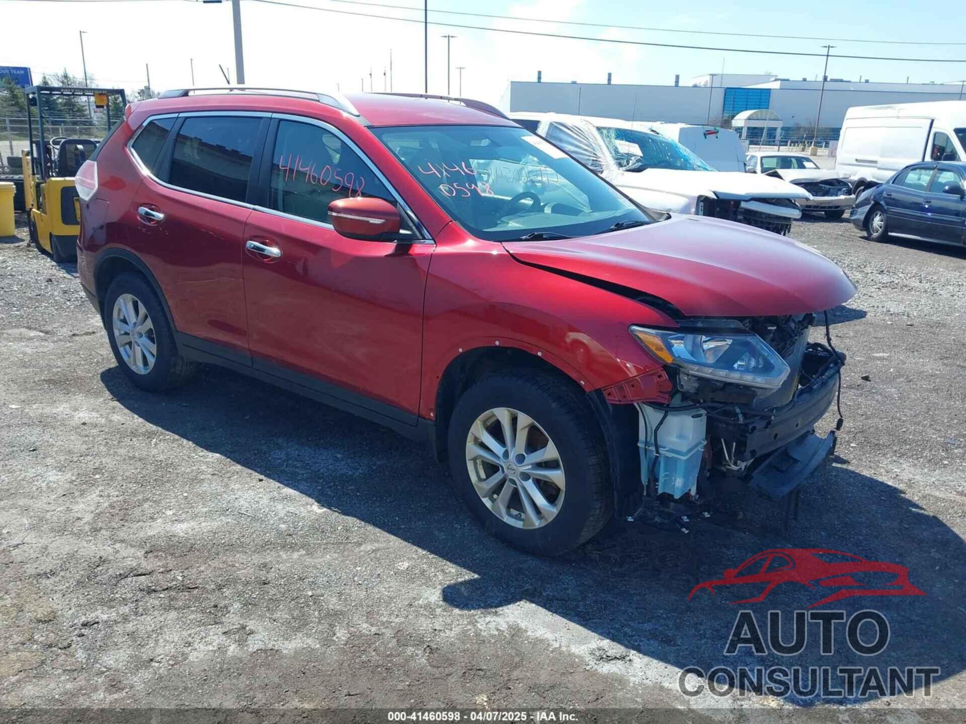 NISSAN ROGUE 2015 - KNMAT2MV9FP508108