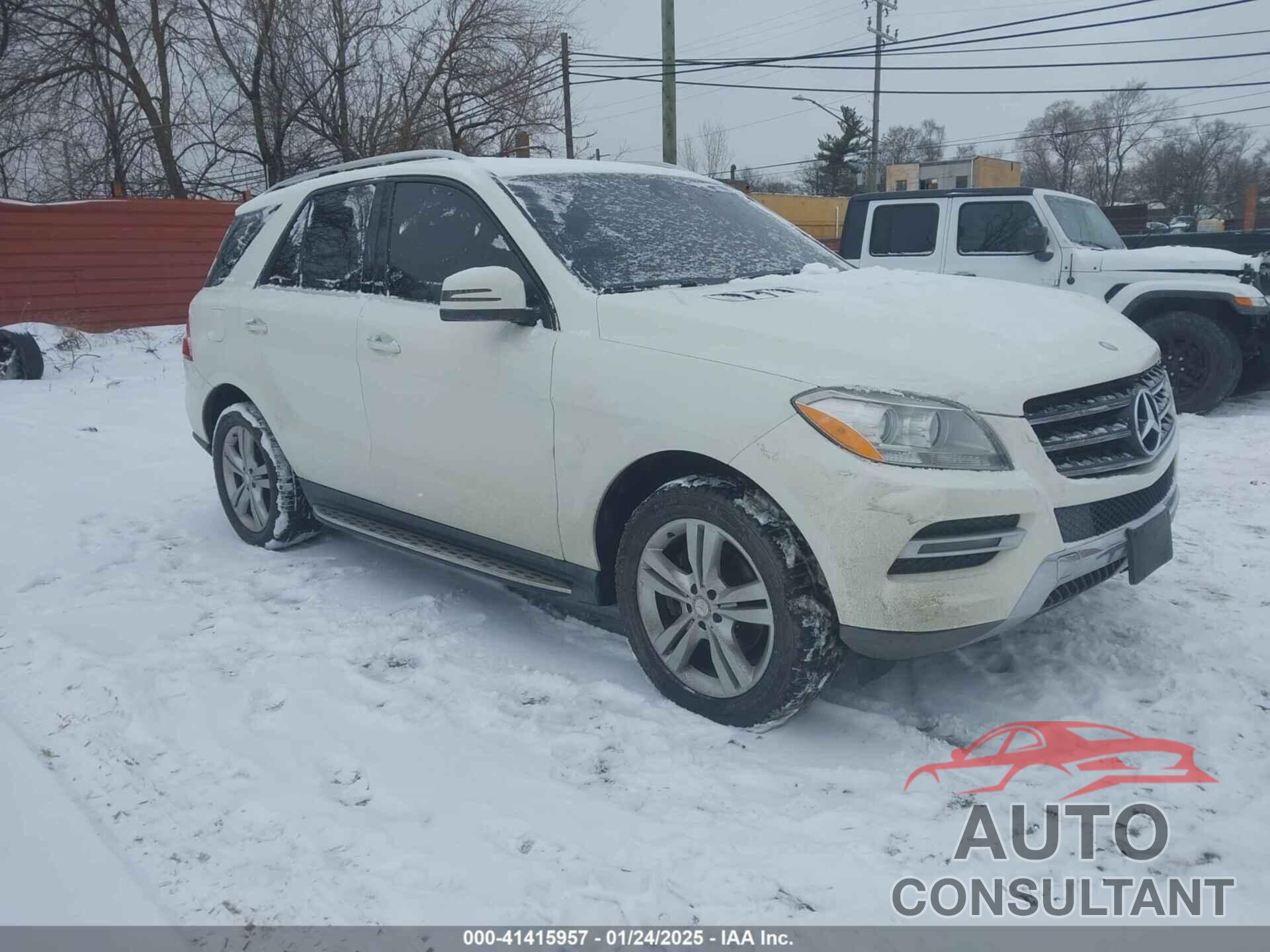 MERCEDES-BENZ ML 350 BLUETEC 2013 - 4JGDA2EB9DA160460