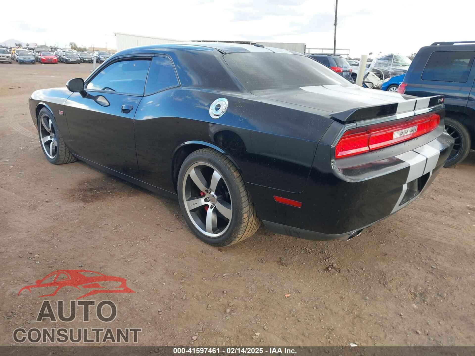 DODGE CHALLENGER 2012 - 2C3CDYCJ9CH269848