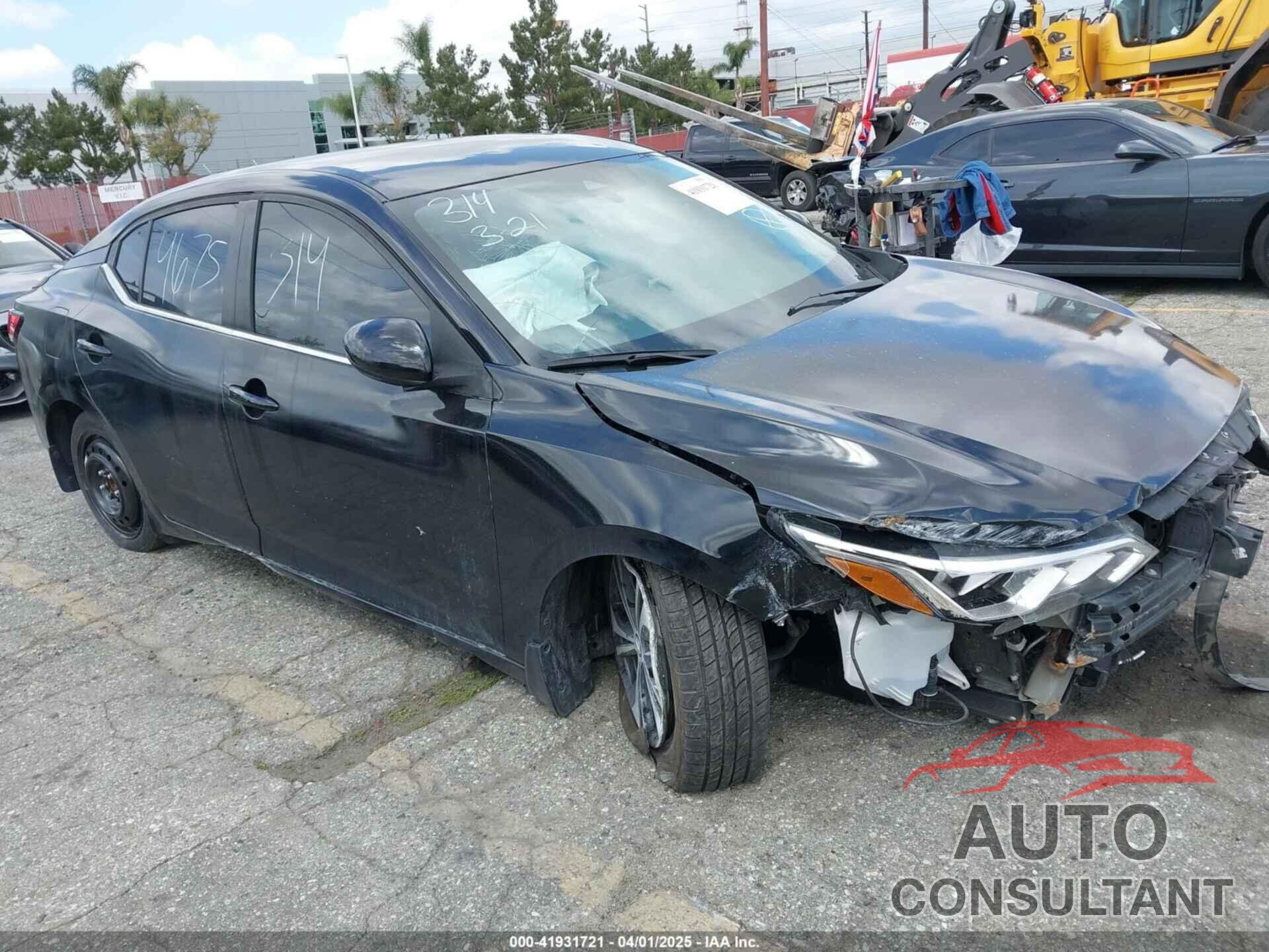 NISSAN SENTRA 2020 - 3N1AB8CV2LY220192
