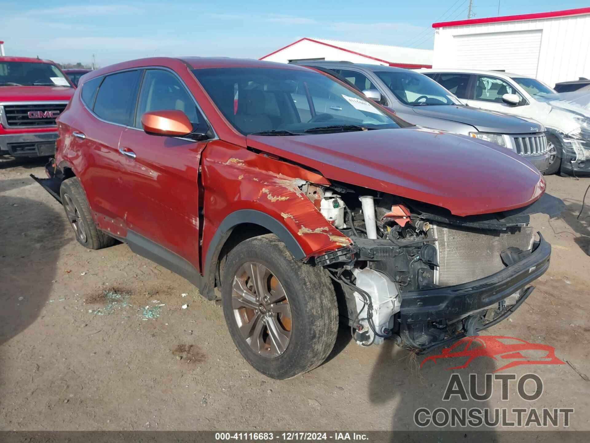 HYUNDAI SANTA FE SPORT 2015 - 5XYZT3LBXFG253553