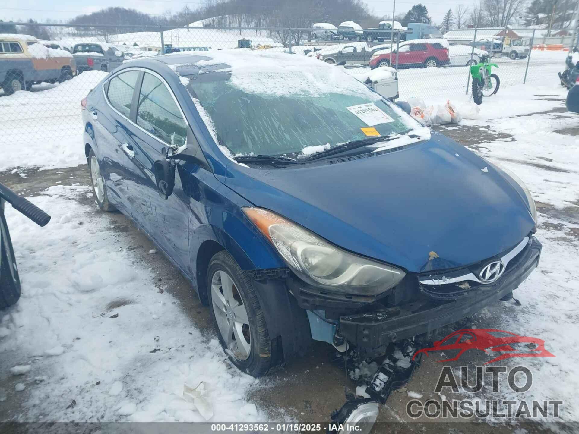 HYUNDAI ELANTRA 2013 - KMHDH4AE6DU968142