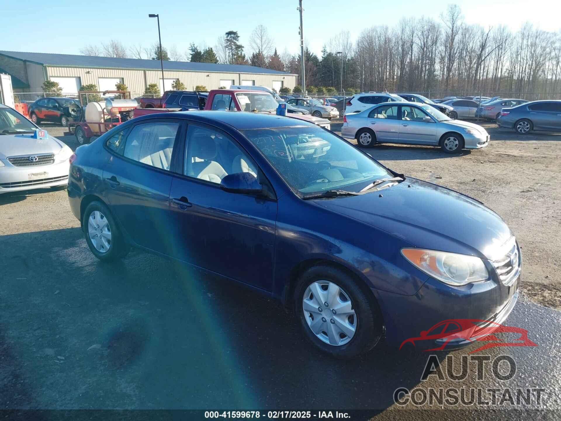 HYUNDAI ELANTRA 2010 - KMHDU4ADXAU943842