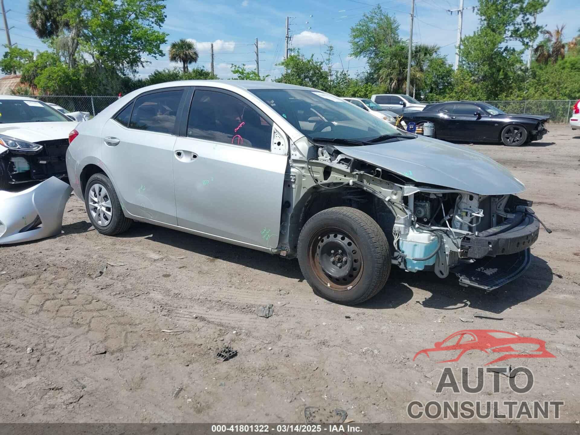 TOYOTA COROLLA 2017 - 2T1BURHE2HC791568