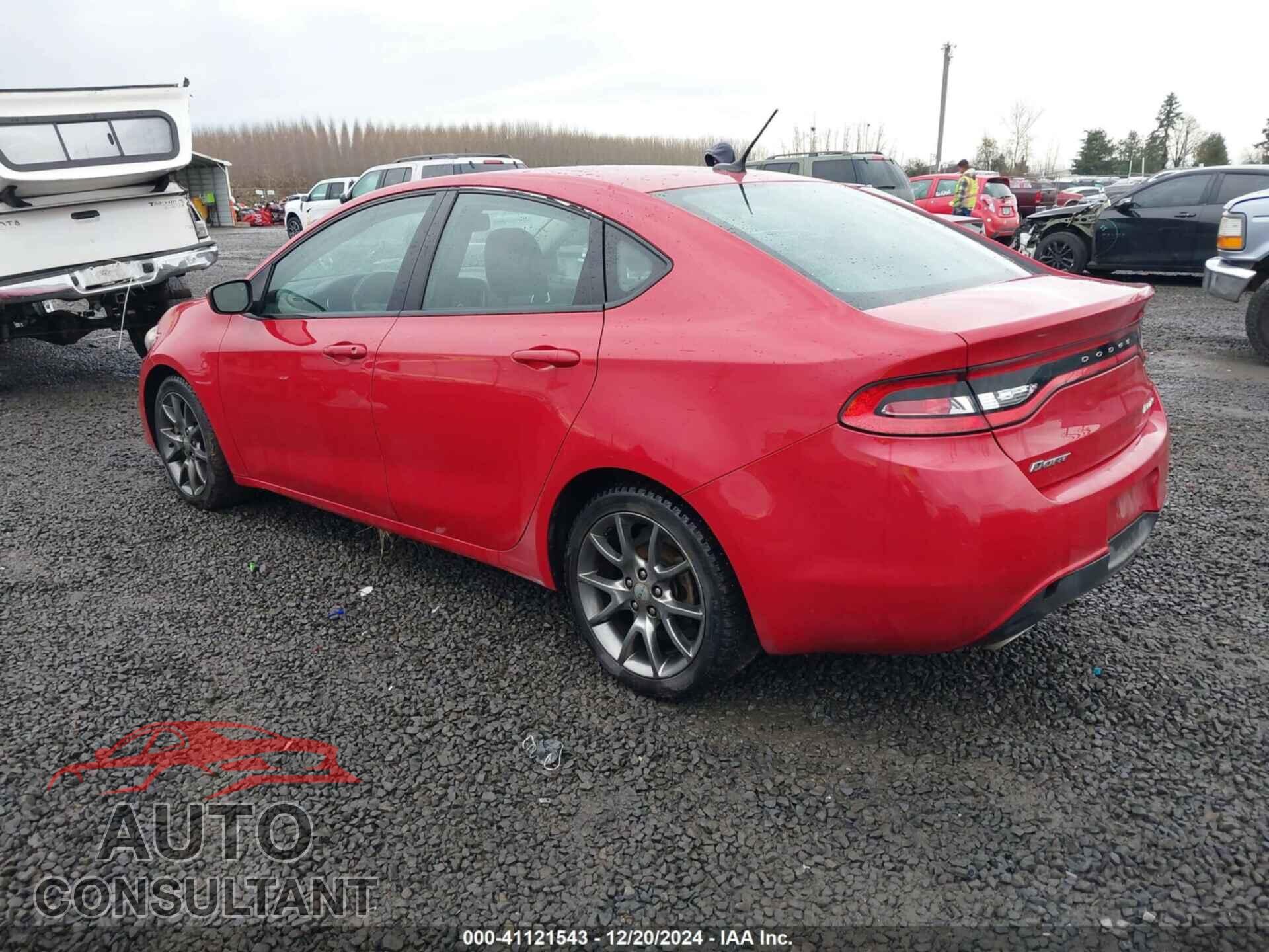 DODGE DART 2013 - 1C3CDFBA2DD344880