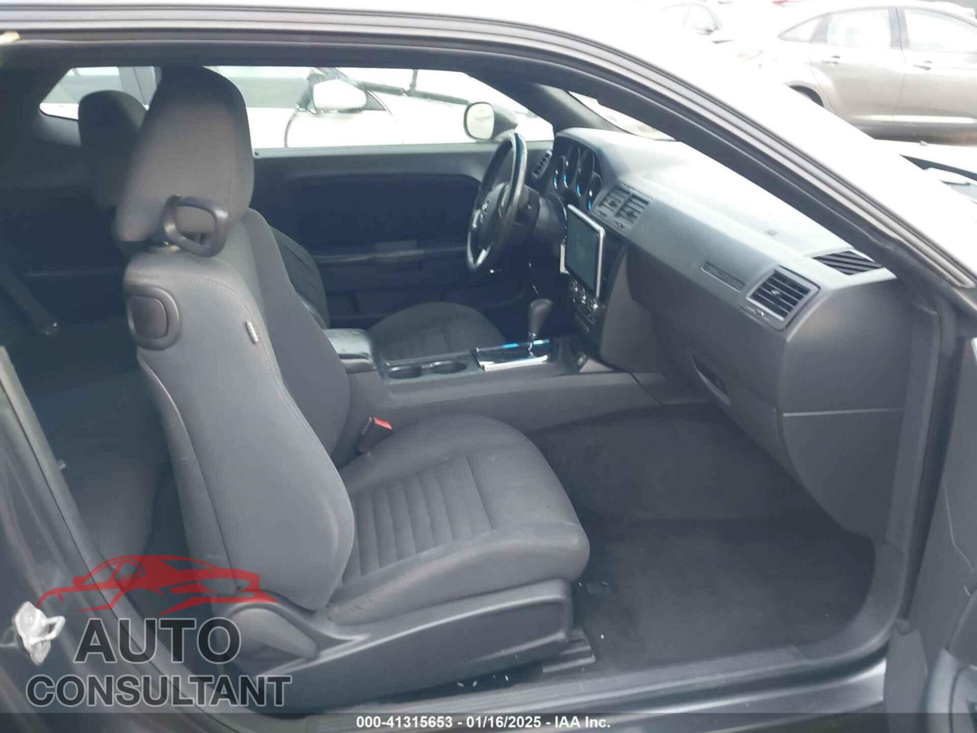 DODGE CHALLENGER 2013 - 2C3CDYAG2DH596360