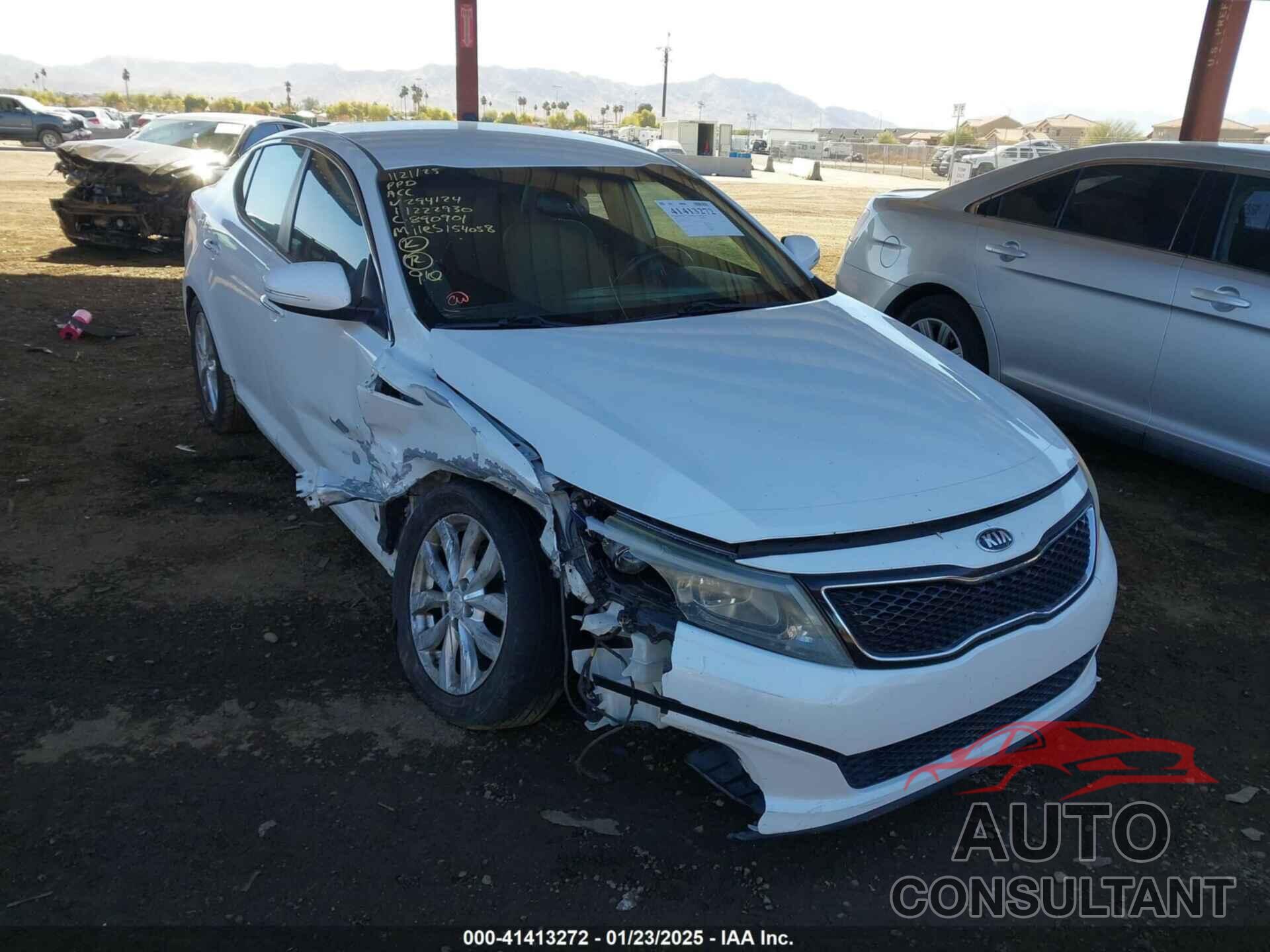 KIA OPTIMA 2014 - 5XXGN4A74EG294124