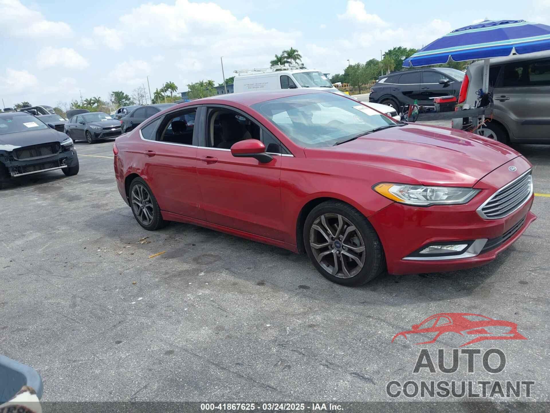 FORD FUSION 2017 - 3FA6P0G76HR364188