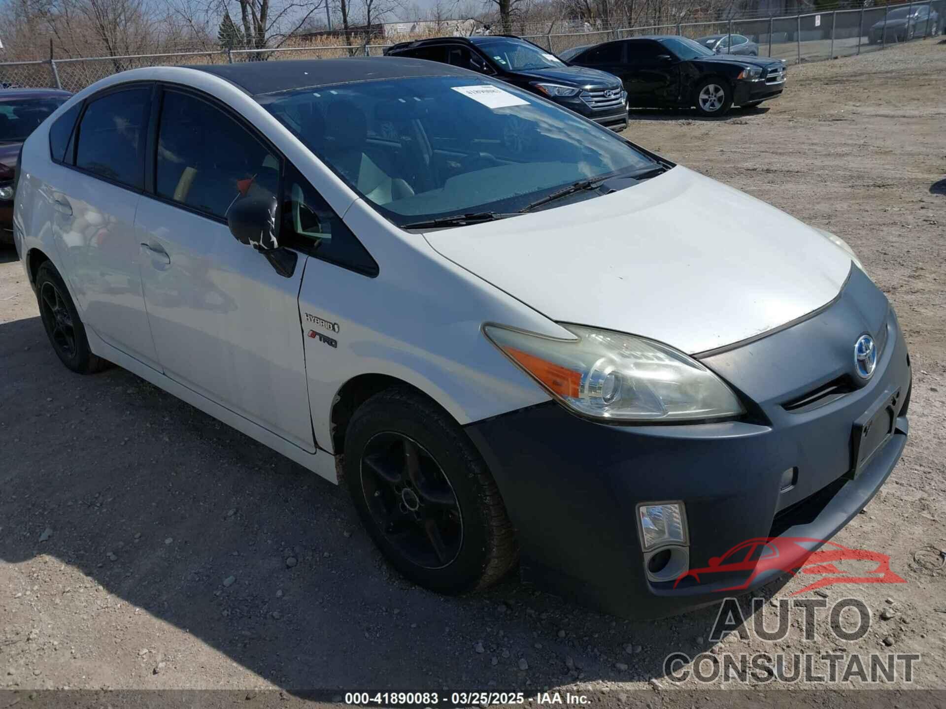 TOYOTA PRIUS 2010 - JTDKN3DU1A0014287